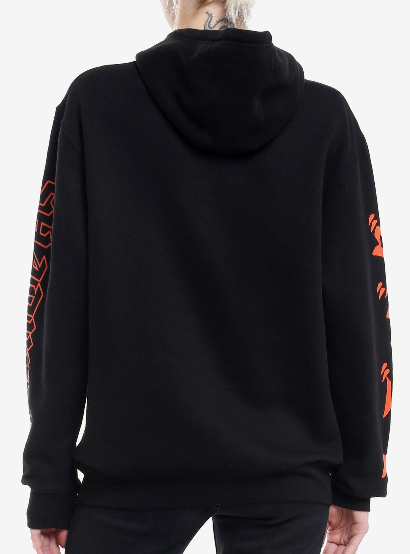 Miraculous Ladybug Shadybug Girls Hoodie, RED  BLACK, alternate
