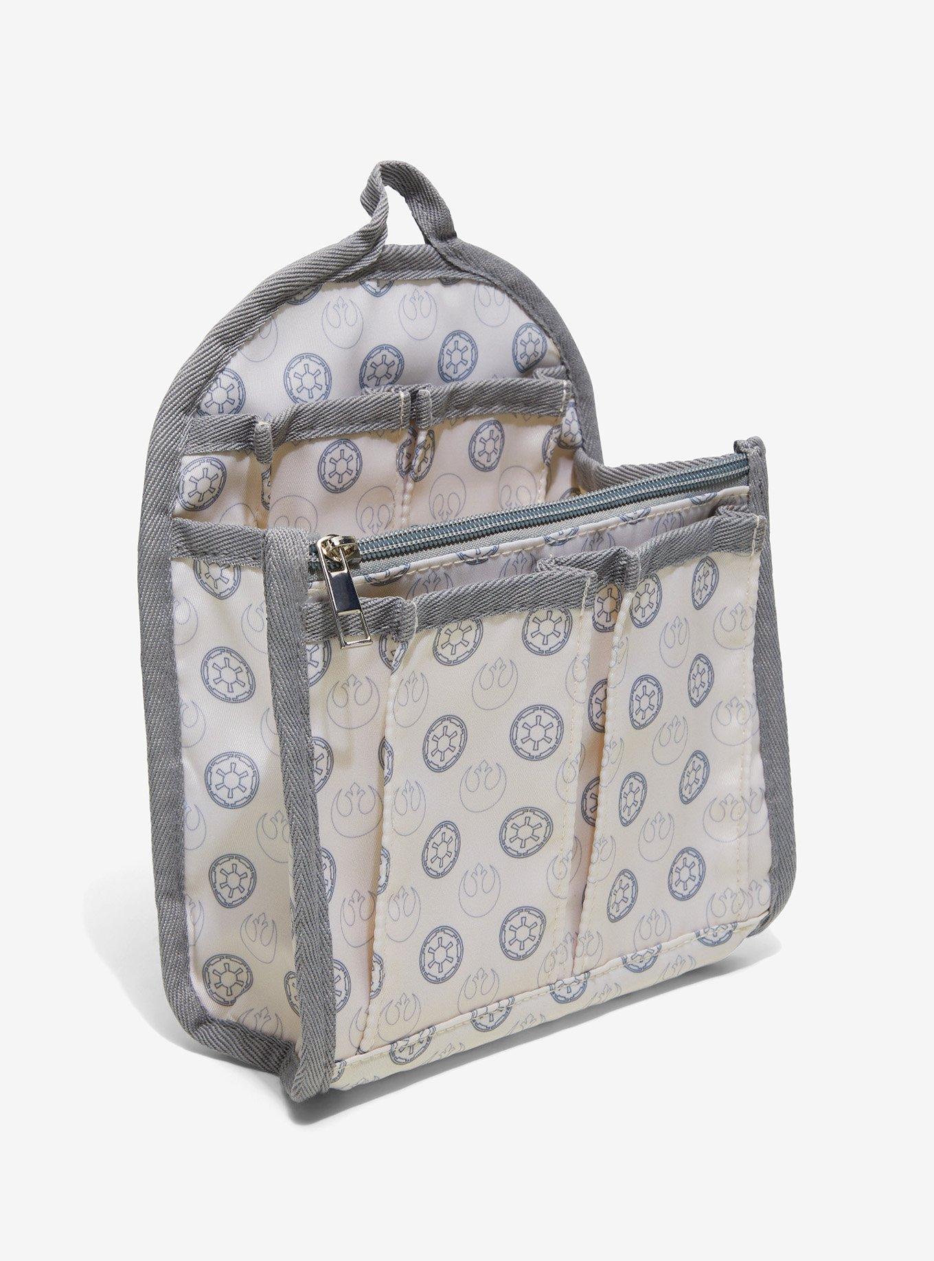 Our Universe Star Wars Imperial & Rebel Logos Mini Backpack Organizer, , alternate