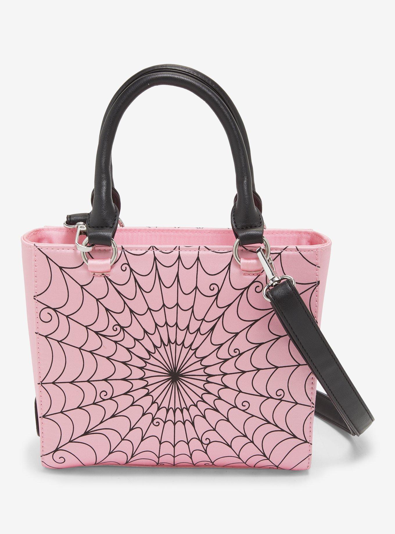 Monster High Draculaura Spiderweb Satchel Bag, , alternate