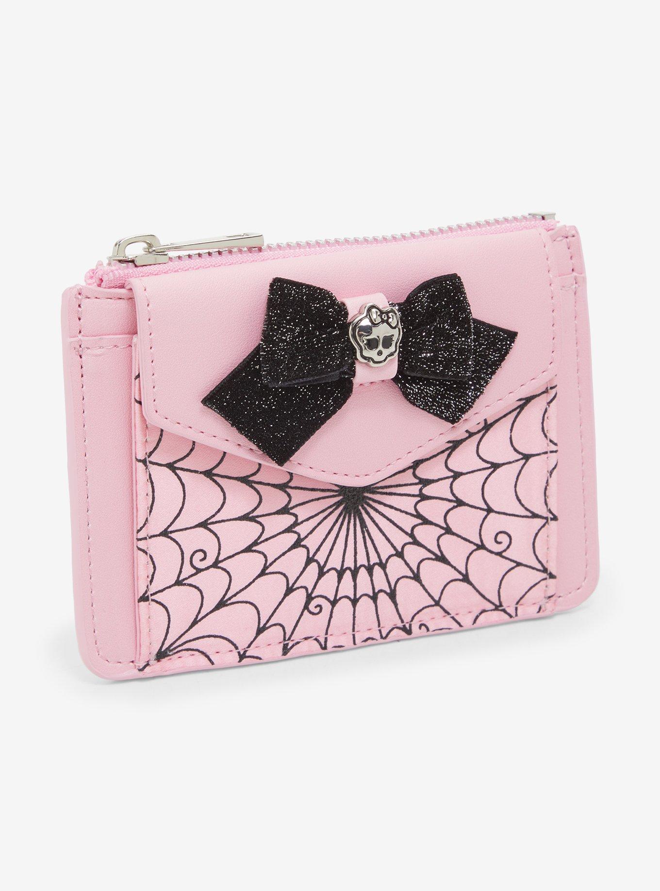 Monster High Draculaura Spiderweb Bow Cardholder, , hi-res