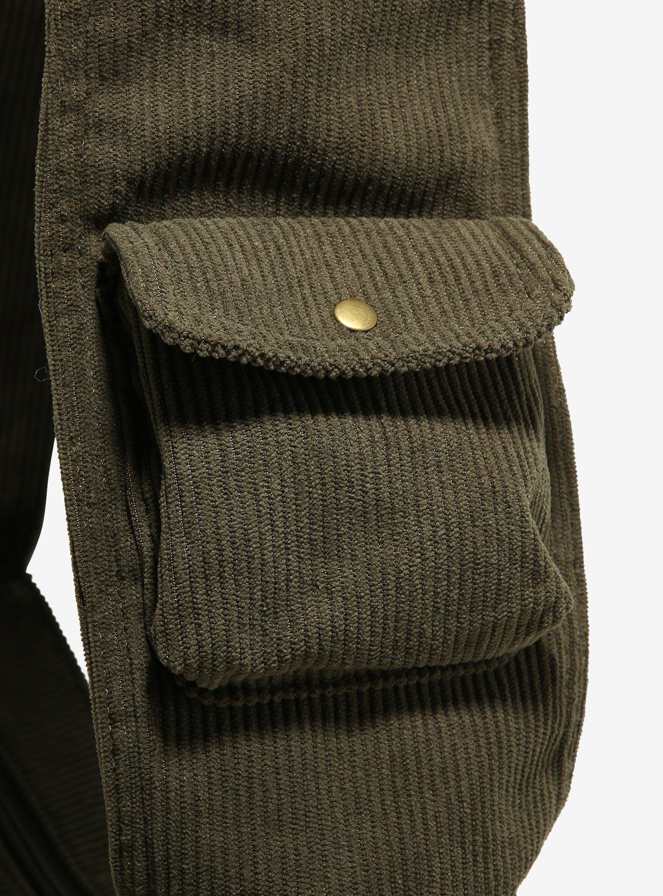 Cottagecore Corduroy Cargo Bag, , alternate