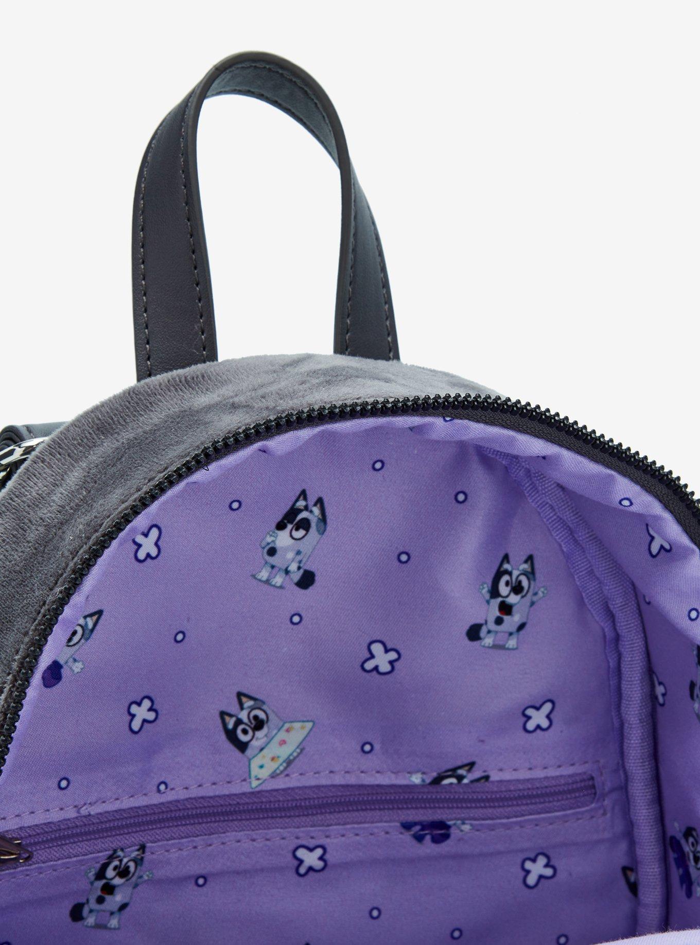 Her Universe Bluey Muffin Plush Figural Mini Backpack, , alternate