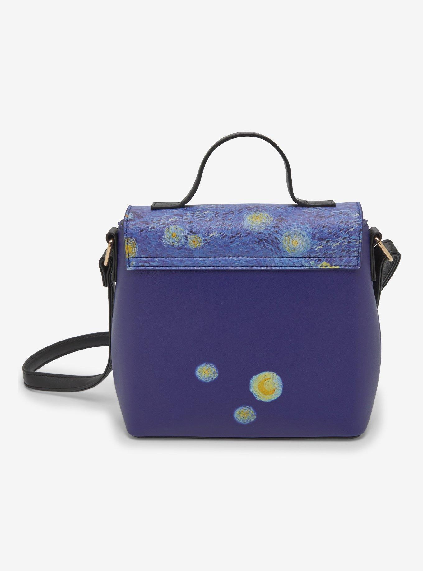 Starry Night By Vincent Van Gogh Crossbody Bag, , alternate