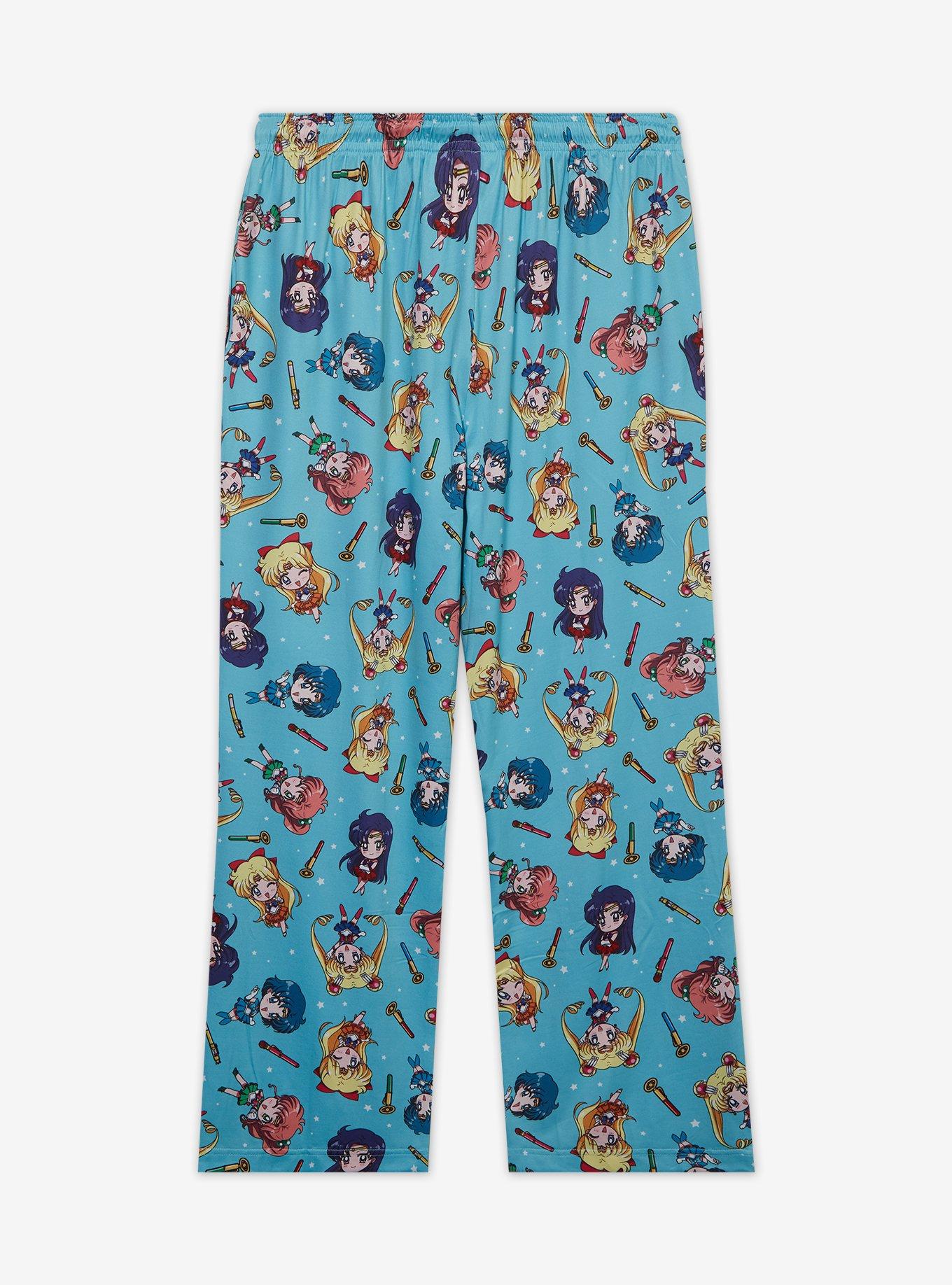 Sailor Moon Chibi Allover Print Sleep Pants, , hi-res