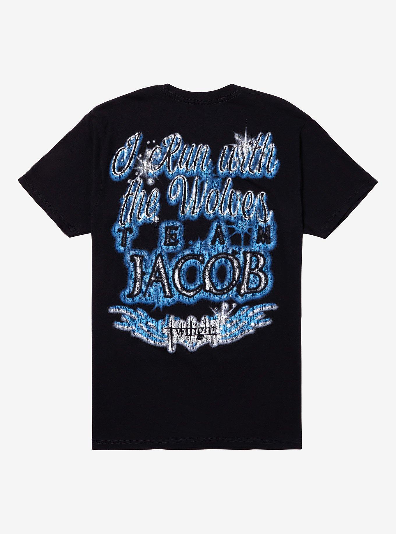 Twilight Team Jacob Two-Sided T-Shirt, BLACK, alternate