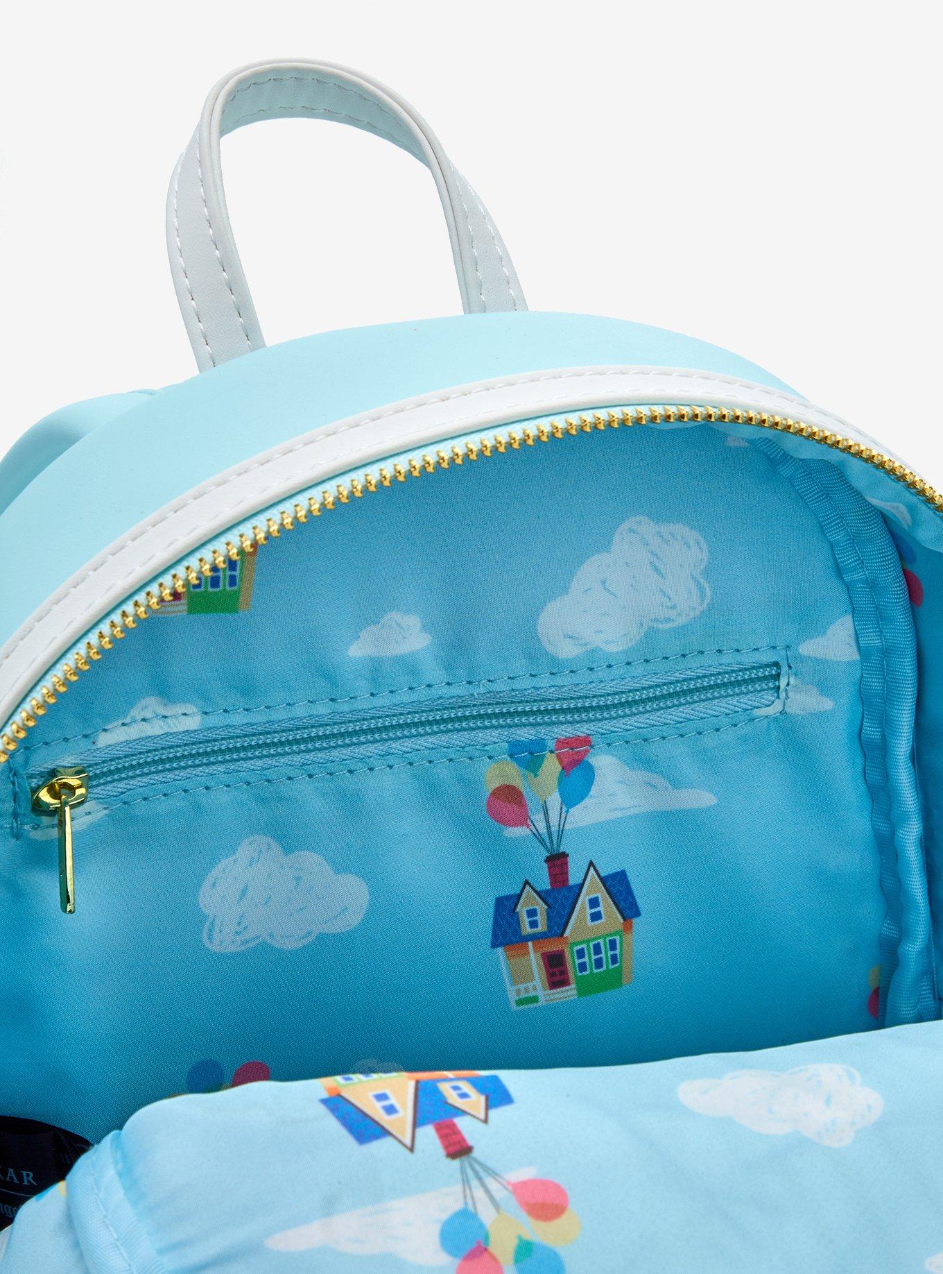 Loungefly Disney Pixar Up Floating House Pom Pom Mini Backpack - BoxLunch Exclusive, , alternate