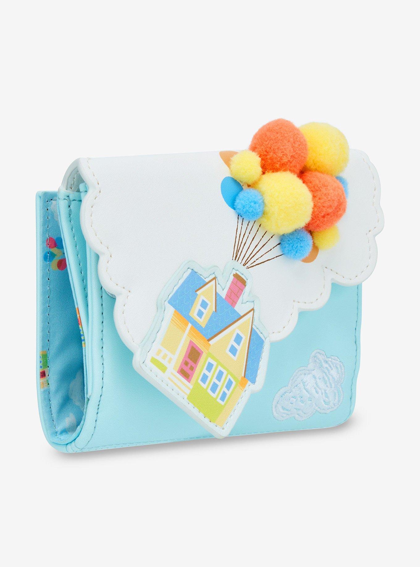 Loungefly Disney Pixar Up Floating House Pom Pom Wallet — BoxLunch Exclusive, , hi-res