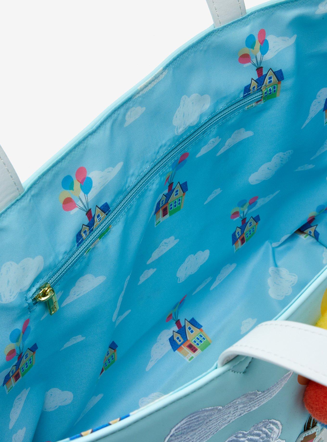 Loungefly Disney Pixar Up Floating House Pom Pom Tote &mdash; BoxLunch Exclusive, , alternate