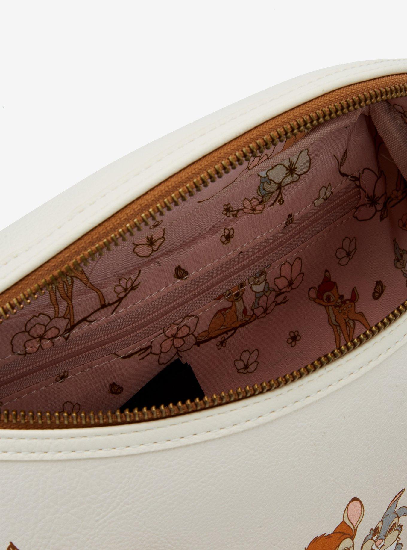 Loungefly Disney Bambi Cherry Blossom Embroidered Belt Bag &mdash; BoxLunch Exclusive, , alternate