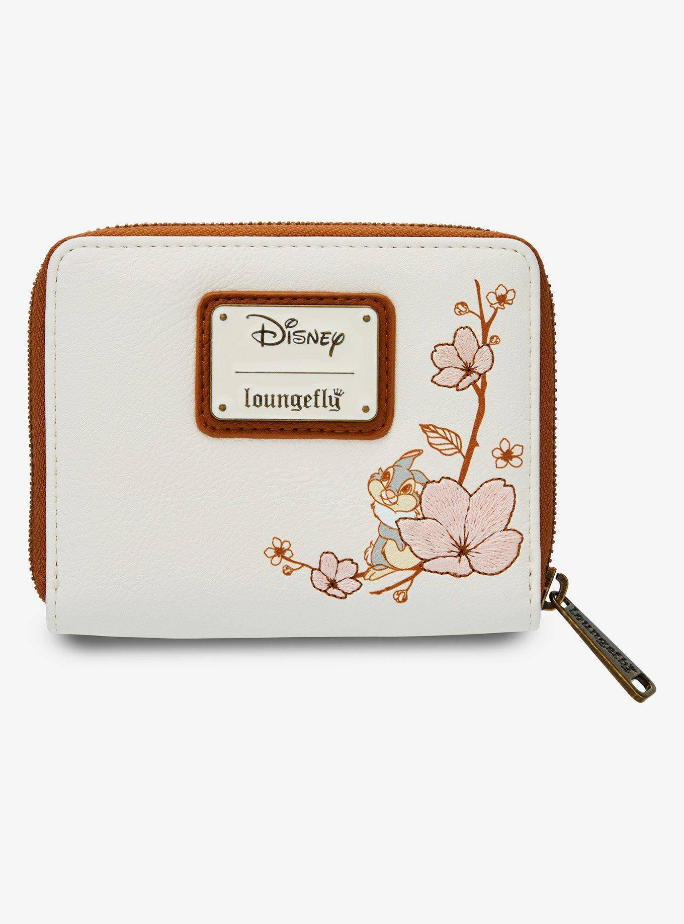 Loungefly Disney Bambi Cherry Blossom Embroidered Wallet — BoxLunch Exclusive, , alternate