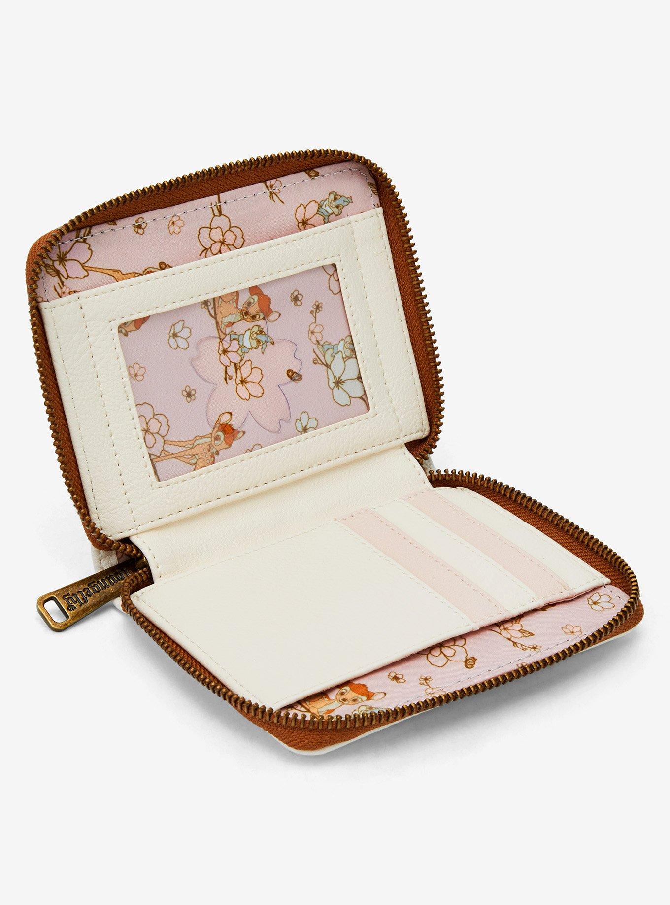 Loungefly Disney Bambi Cherry Blossom Embroidered Wallet — BoxLunch Exclusive, , alternate