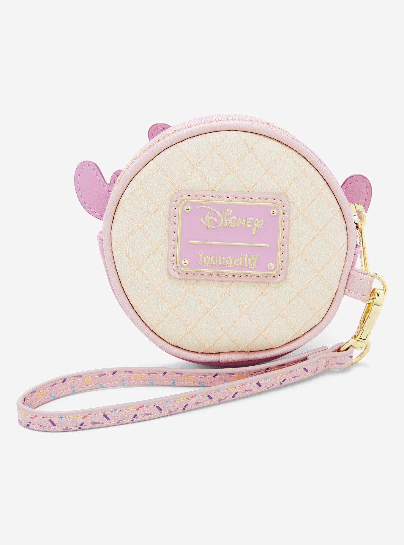 Loungefly Disney Lilo & Stitch Angel Ice Cream Cone Coin Purse — BoxLunch Exclusive, , hi-res