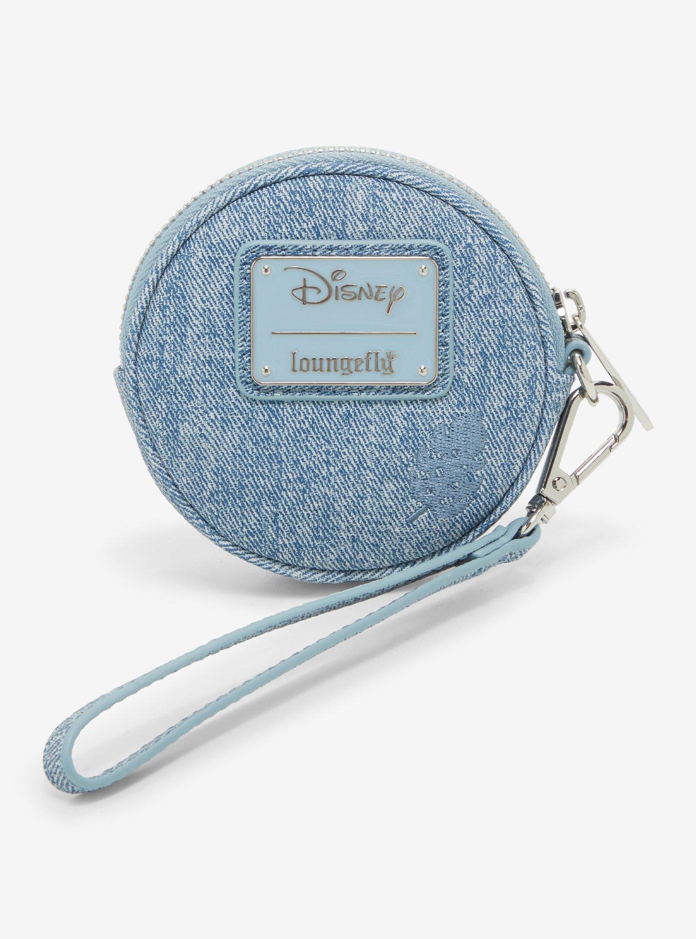 Loungefly Disney Lilo & Stitch Denim Stitch Coin Purse - BoxLunch Exclusive, , alternate