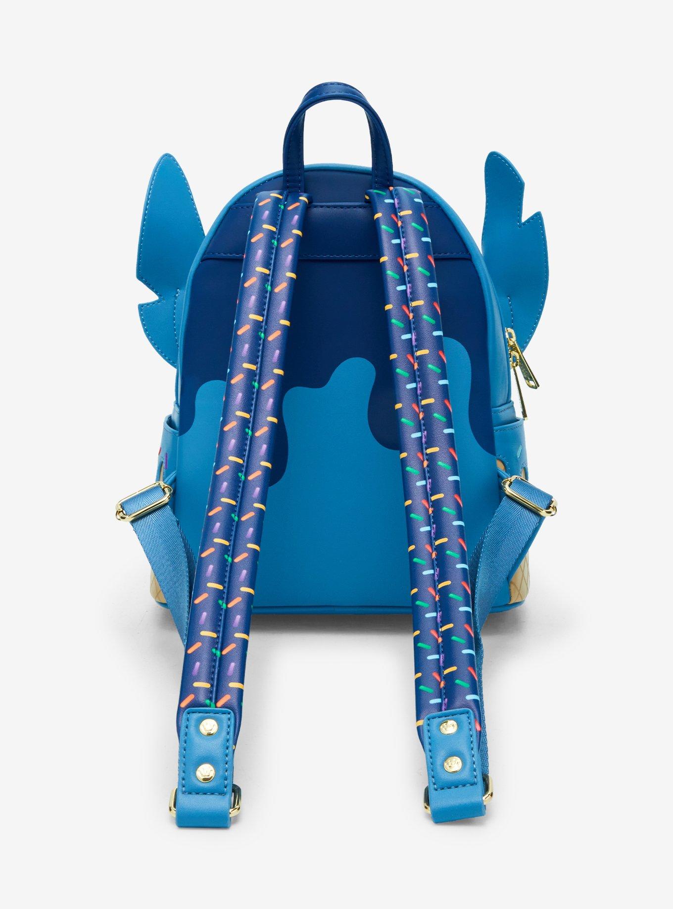 Loungefly Disney Lilo & Stitch Ice Cream Stitch Figural Mini Backpack - BoxLunch Exclusive