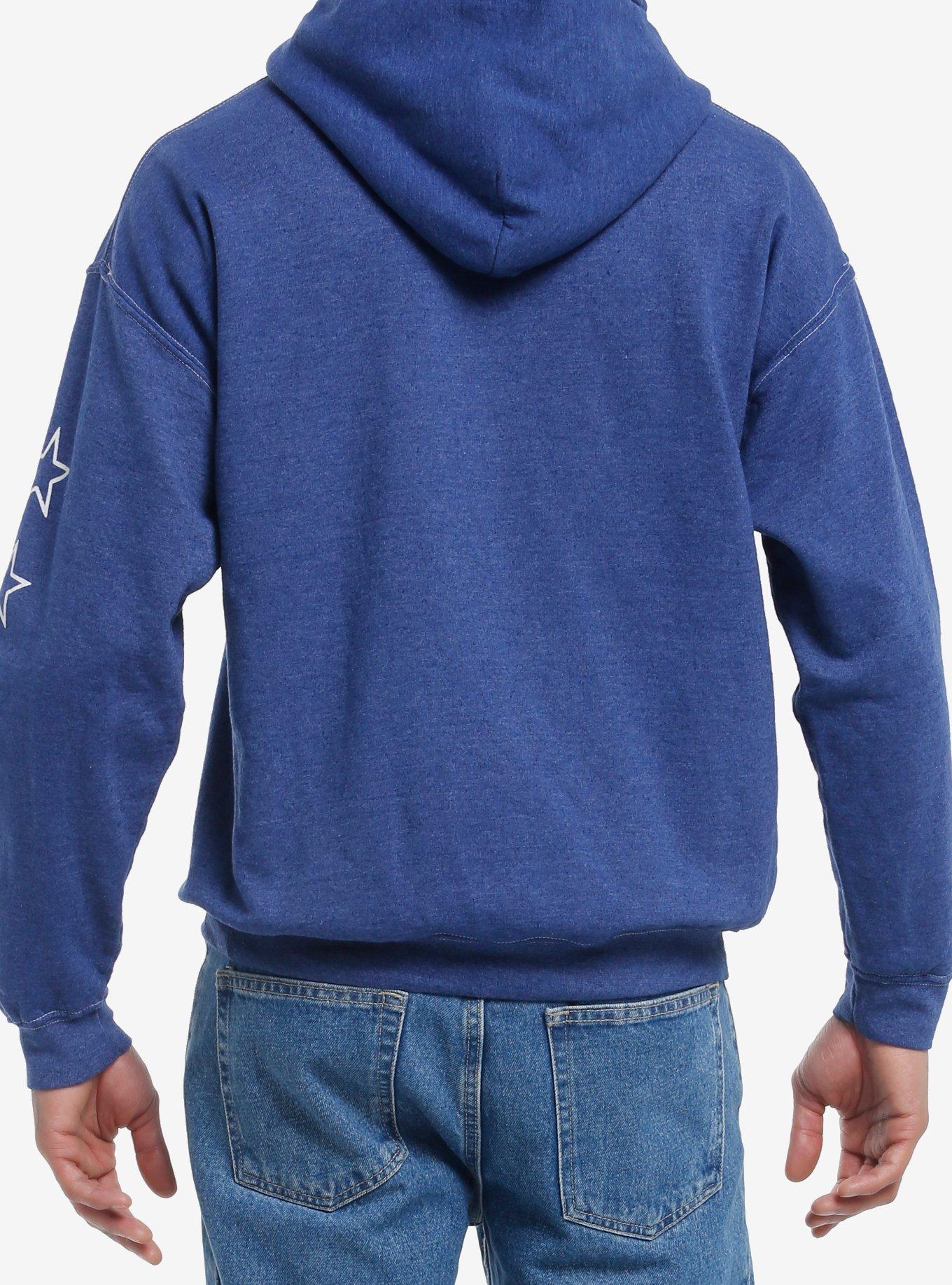 The Smashing Pumpkins Mellon Collie And The Infinite Sadness Blue Hoodie, BLUE, alternate