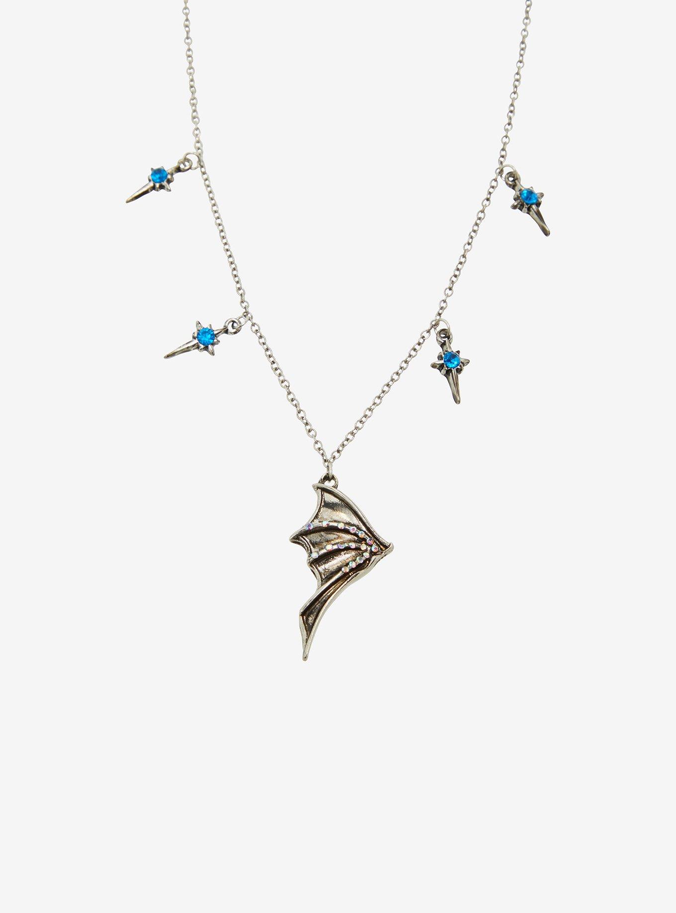 Thorn & Fable Blue Moon Wing Choker Set