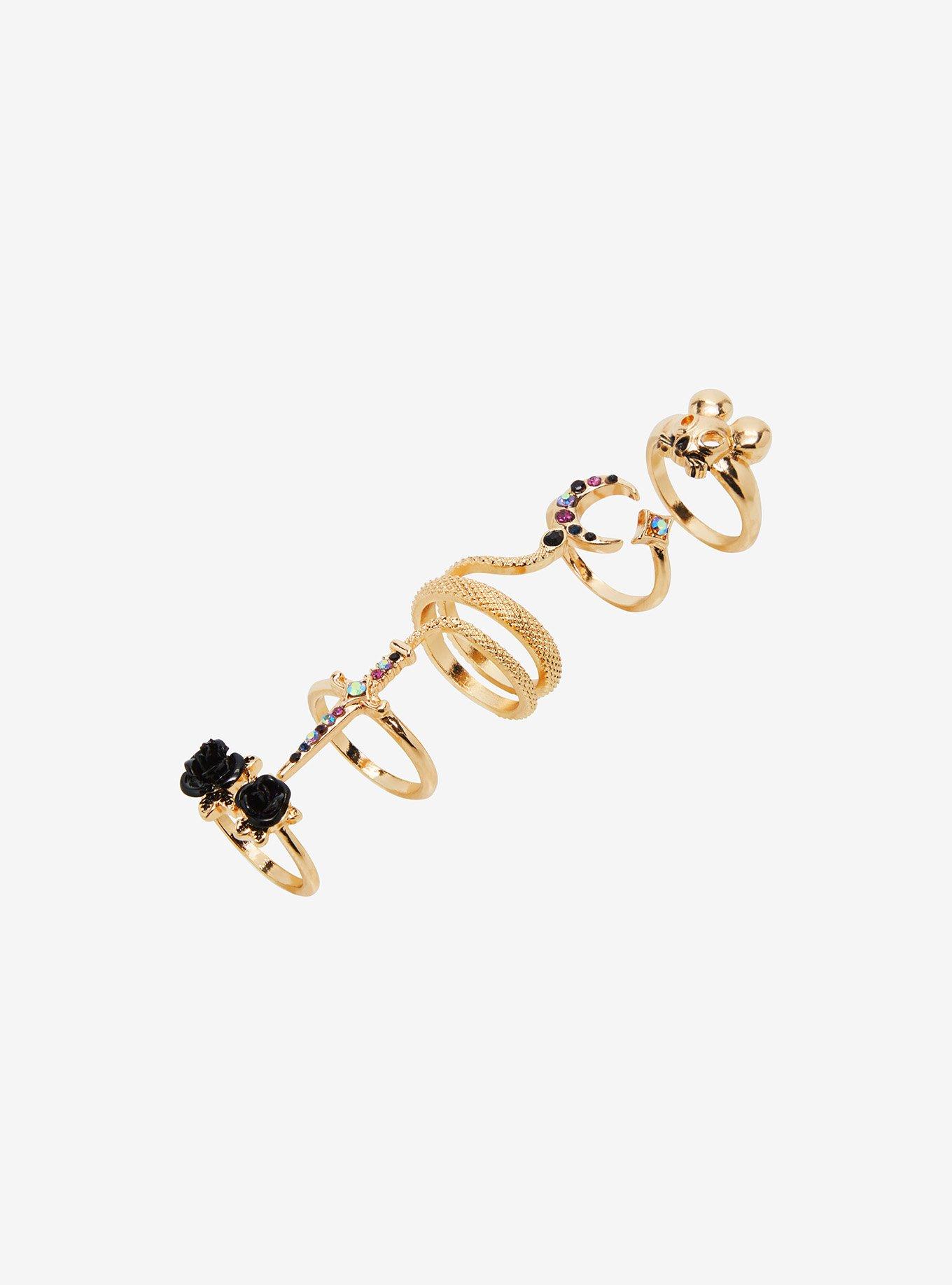 Thorn & Fable Stone Rat Snake Ring Set, , alternate