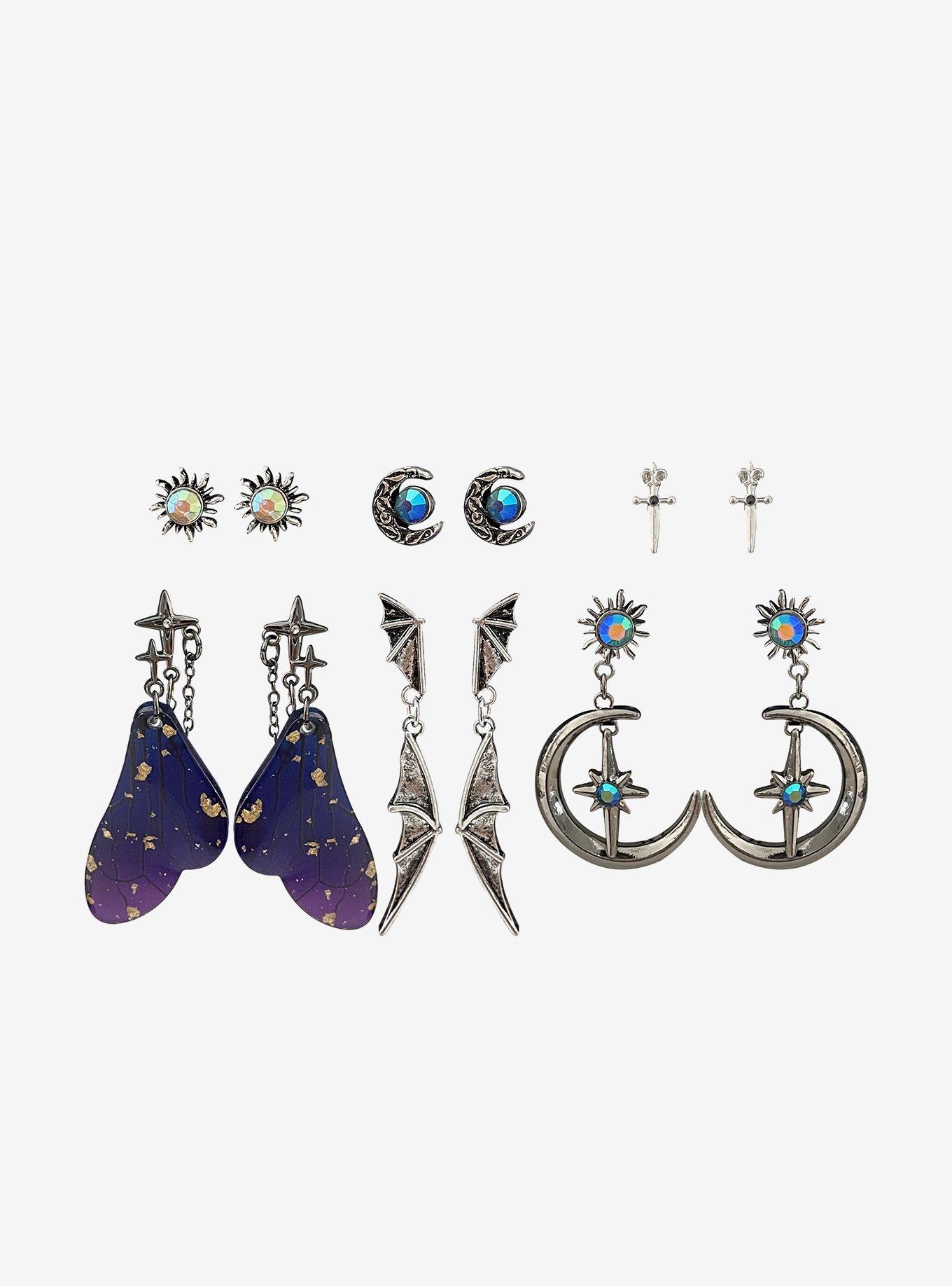 Thorn & Fable Wings Earring Set, , hi-res