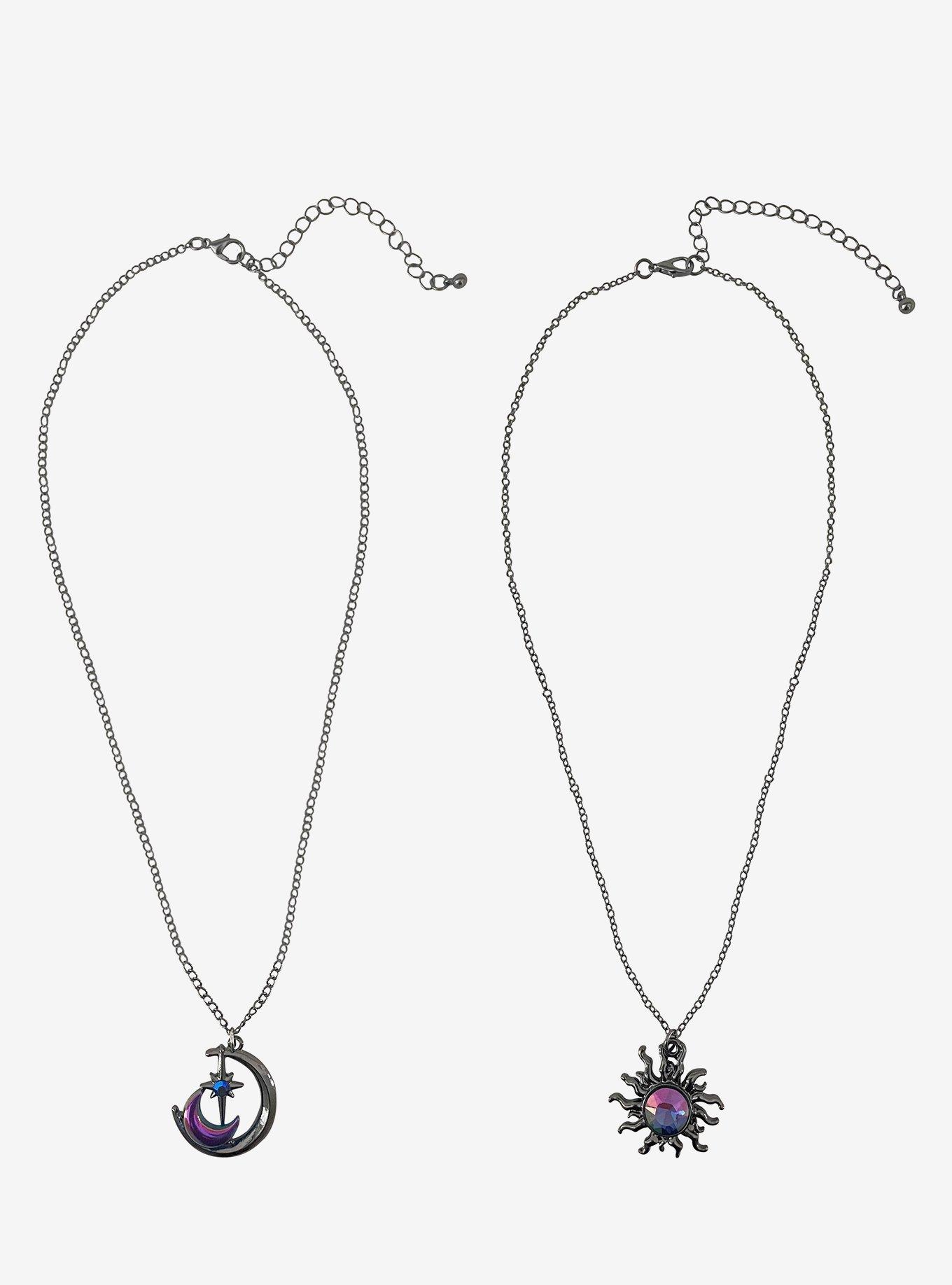 Thorn & Fable Celestial Best Friend Necklace Set, , hi-res