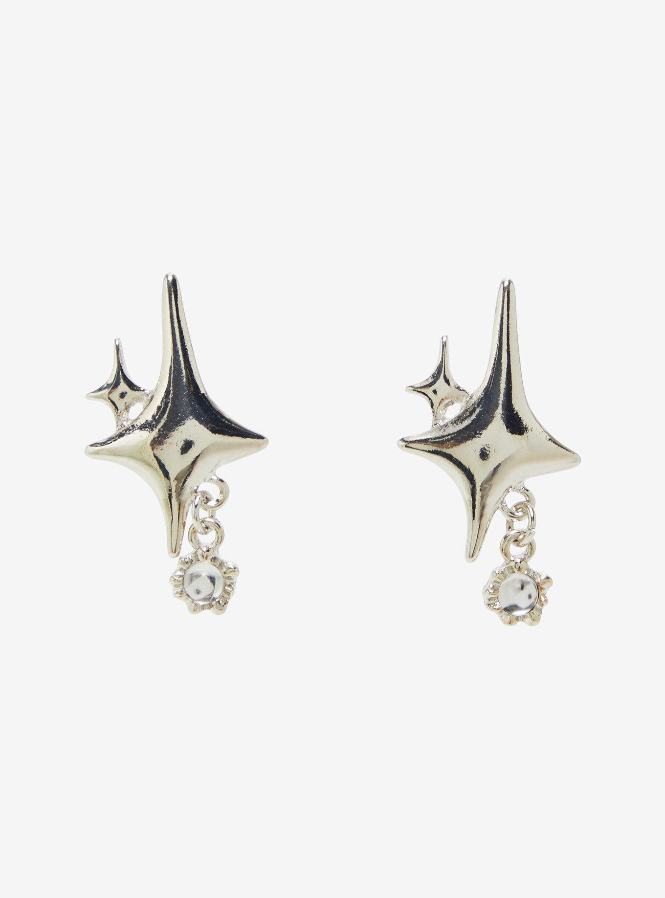 Cosmic Aura Aurora Star Stud Earrings, , hi-res