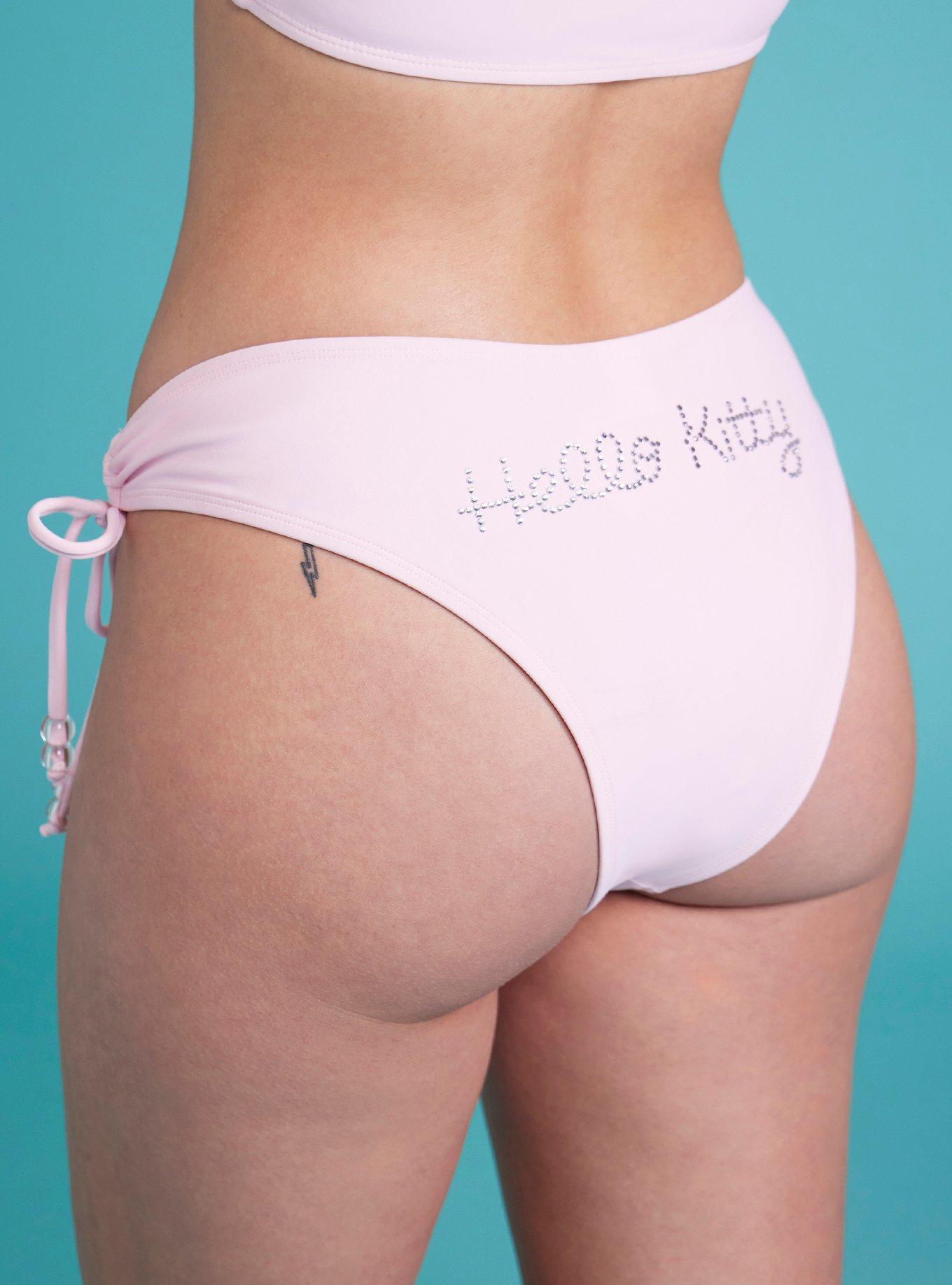 Hello Kitty Rhinestone Swim Bottoms, MULTI, alternate