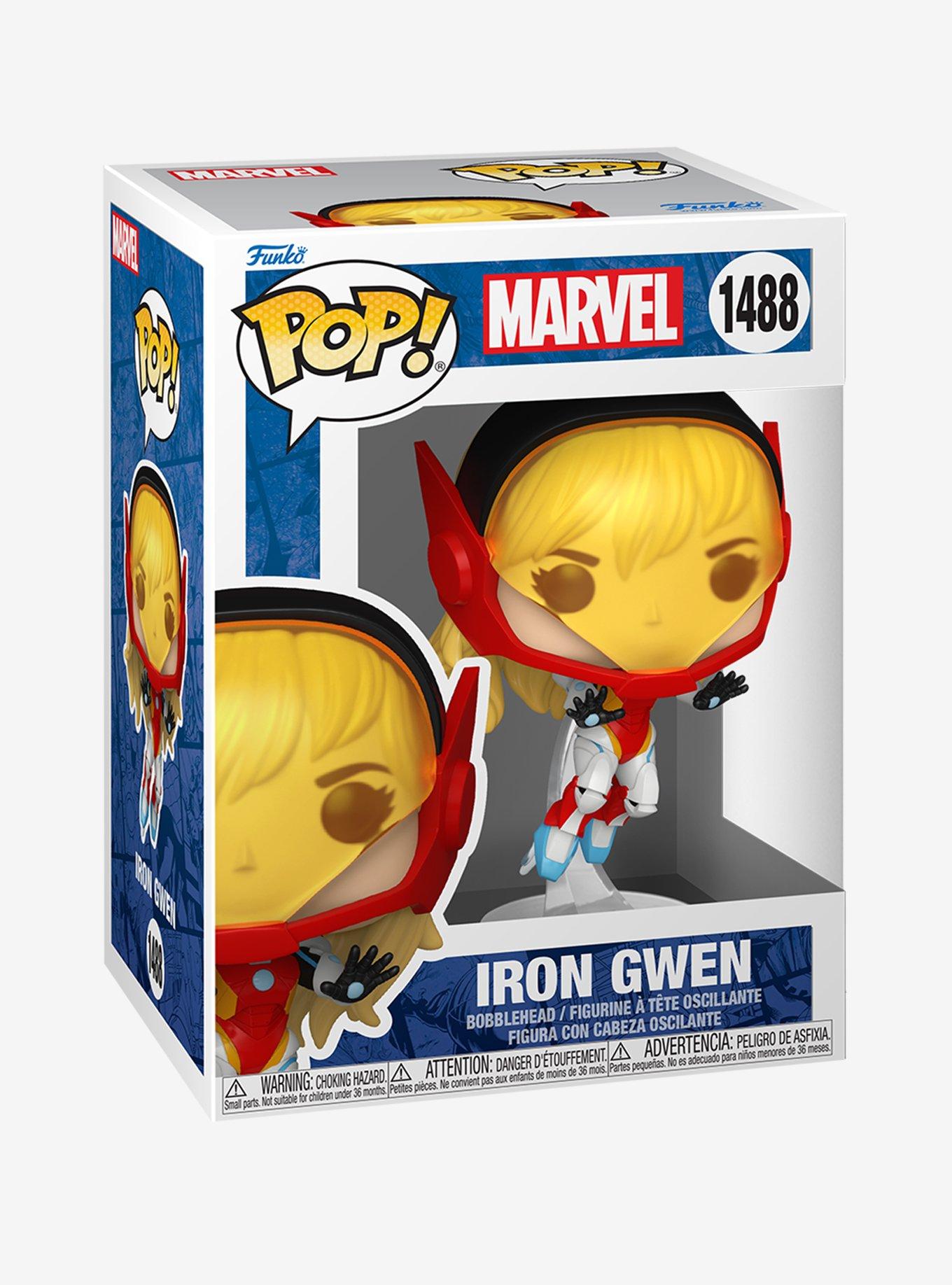 Funko Marvel Spider-Gwen: Gwenverse Pop! Iron Gwen Vinyl Bobble-Head, , hi-res