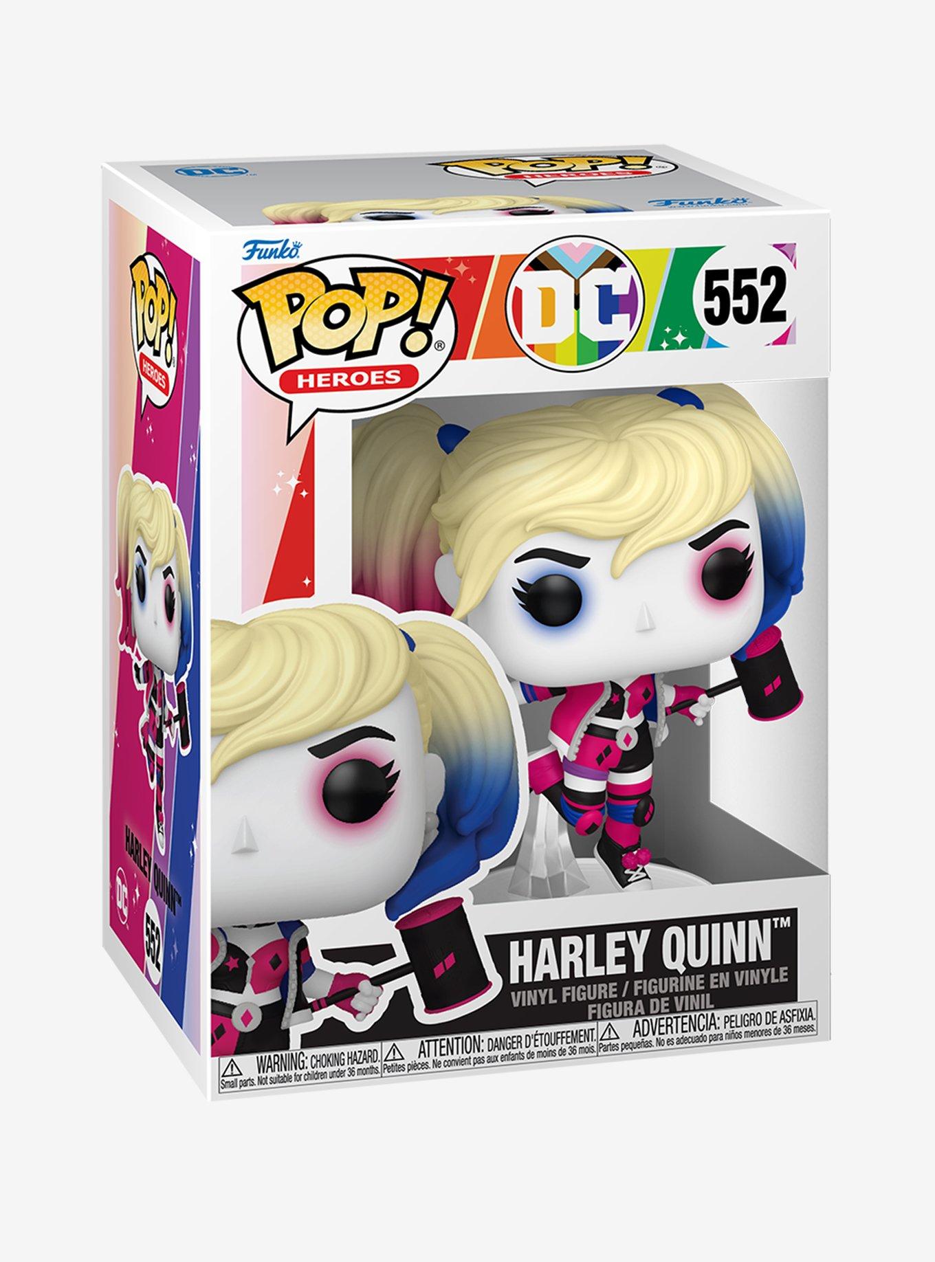 Funko DC Comics Pop! Heroes Harley Quinn (Pride) Vinyl Figure, , hi-res