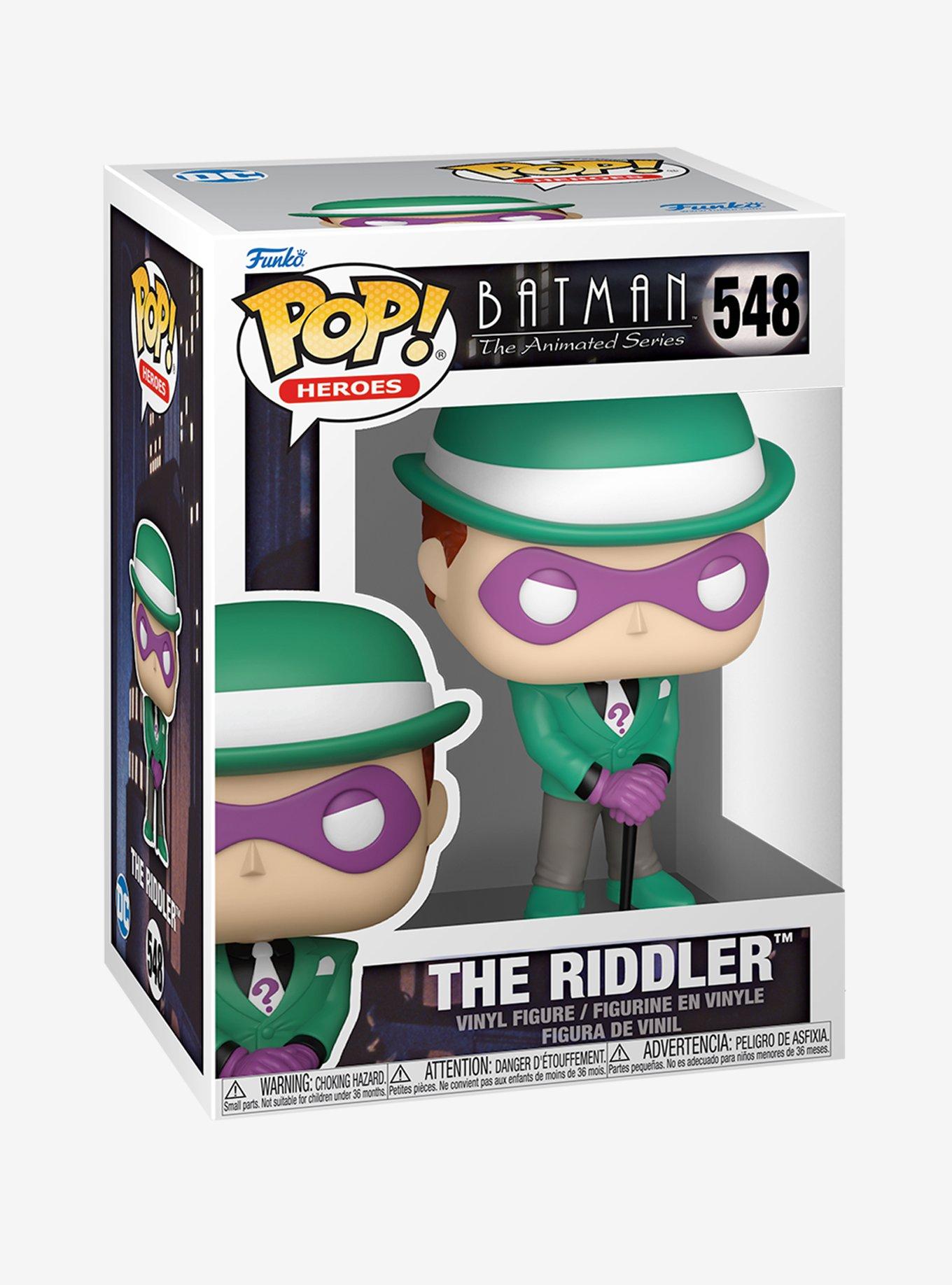 Funko Batman: The Animated Series Pop! Heroes The Riddler Vinyl Figure, , hi-res