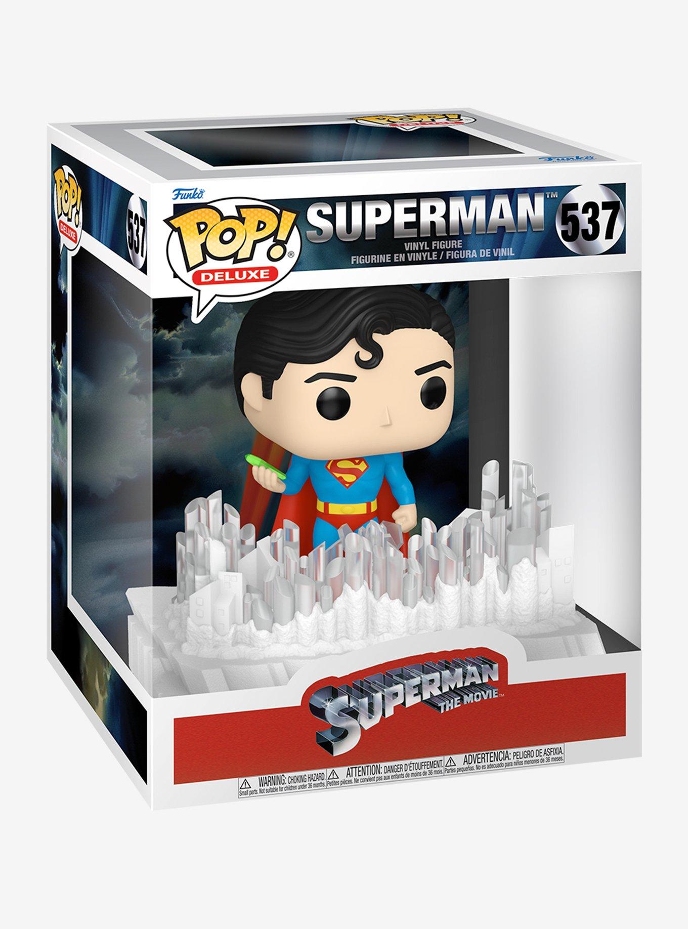 Funko DC Comics Superman: The Movie Pop! Heroes Superman Deluxe Vinyl Figure, , hi-res