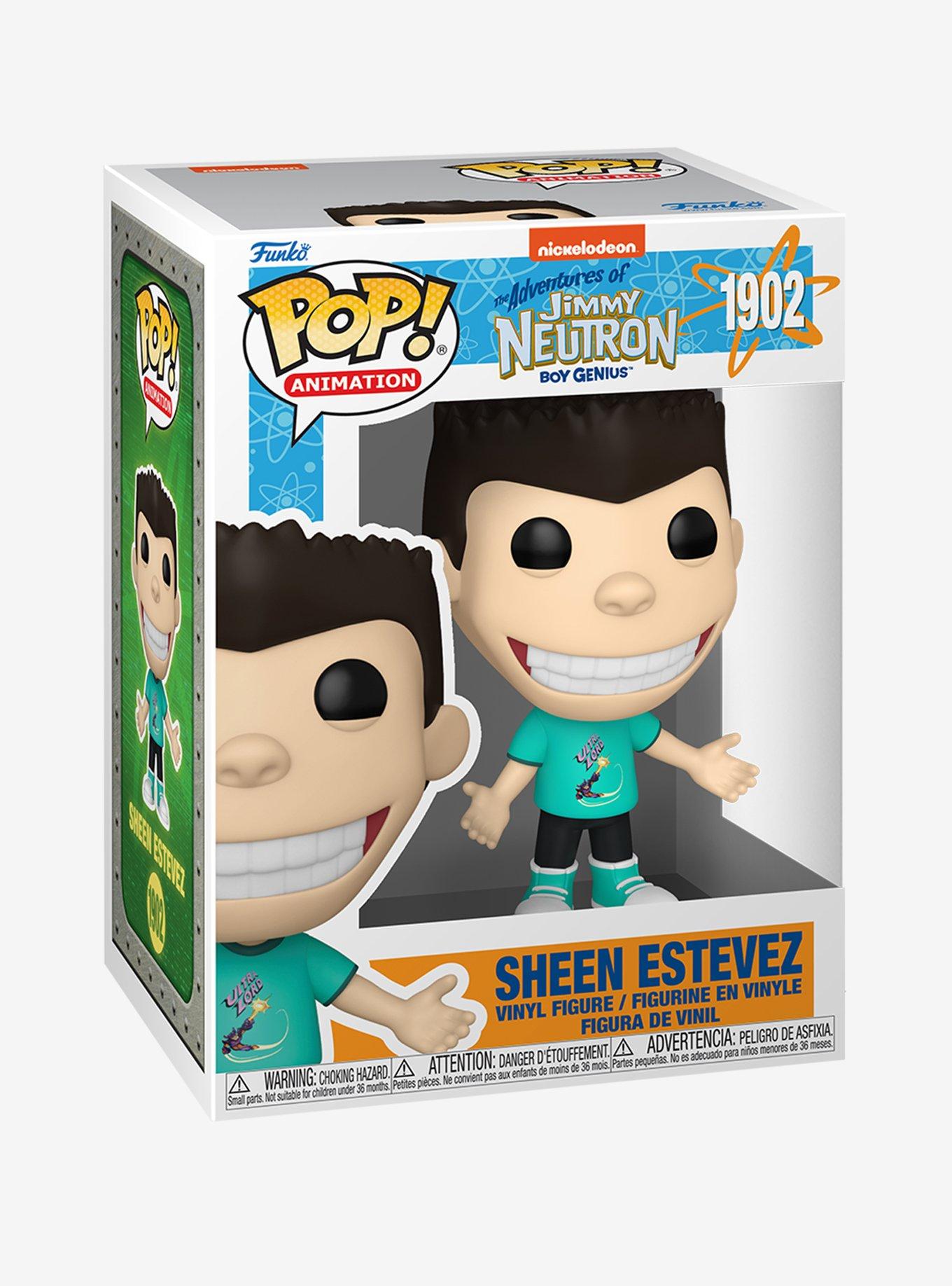 Funko The Adventures Of Jimmy Neutron, Boy Genius Pop! Animation Sheen Estevez Vinyl Figure, , hi-res