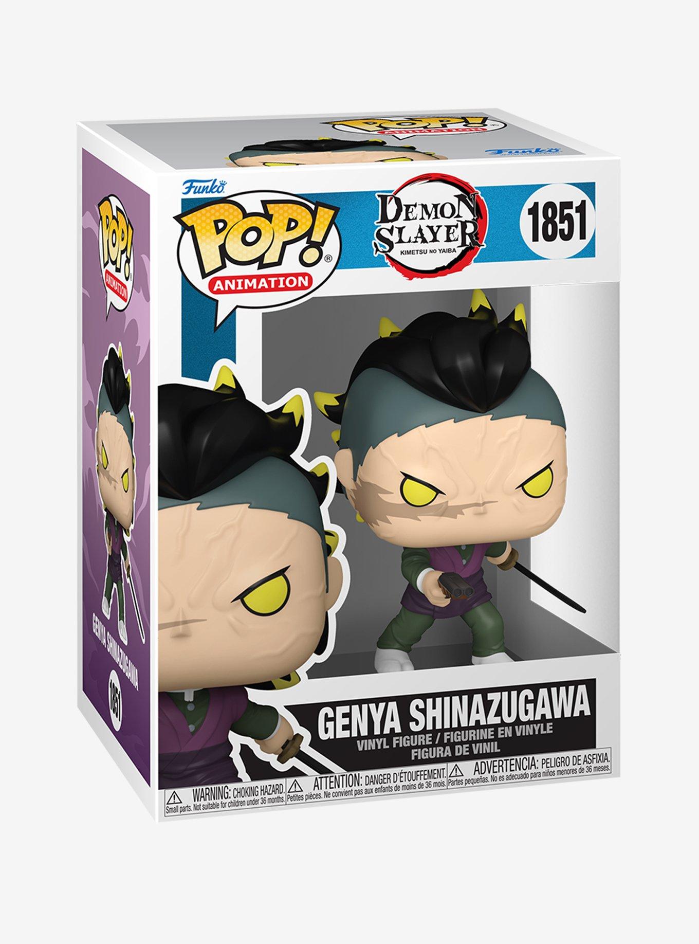 Funko Demon Slayer: Kimetsu No Yaiba Pop! Animation Genya Shinazugawa Vinyl Figure, , hi-res