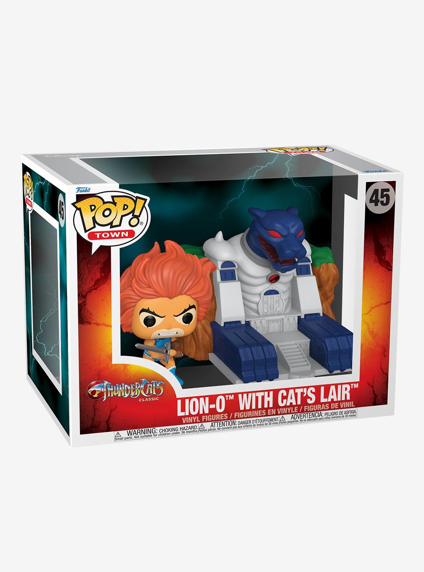 Funko ThunderCats Pop! Town Lion-O With Cat's Lair Vinyl Figure, , hi-res