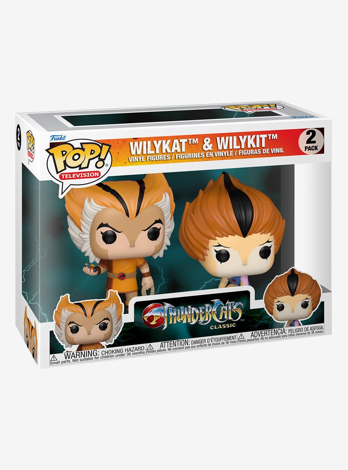 Funko ThunderCats Pop! Television Wilykat & Wilykit Vinyl Figure Set, , hi-res