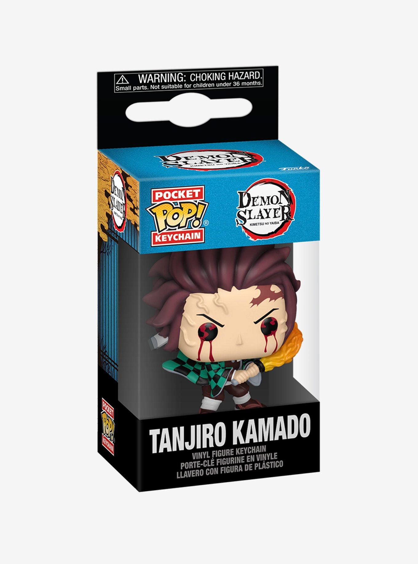 Funko Pocket Pop! Demon Slayer: Kimetsu no Yaiba Tanjiro Kamado Vinyl Keychain, , hi-res