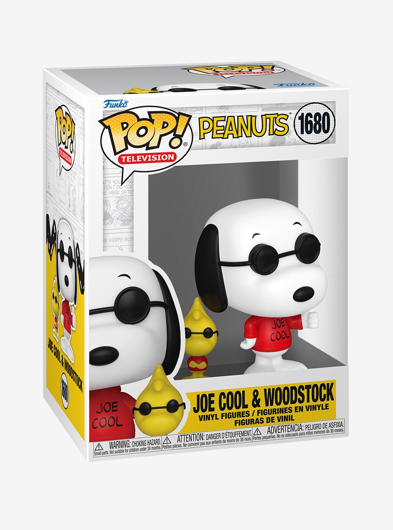 Funko Peanuts Pop! Television Joe Cool & Woodstock Vinyl Figure Set, , hi-res