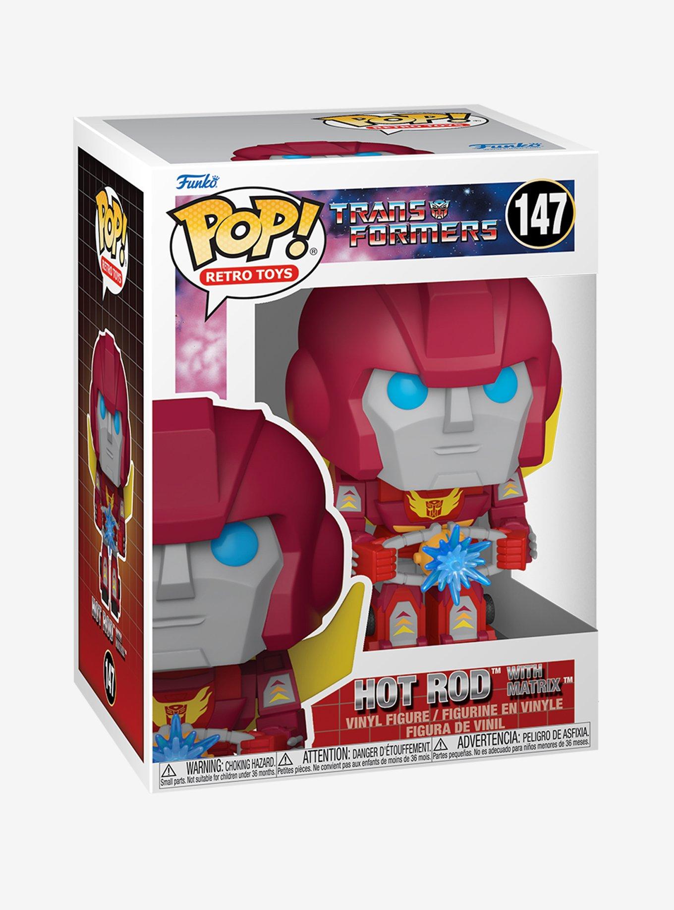 Funko Transformers Pop! Retro Toys Hot Rod With Matrix Vinyl Figure, , hi-res