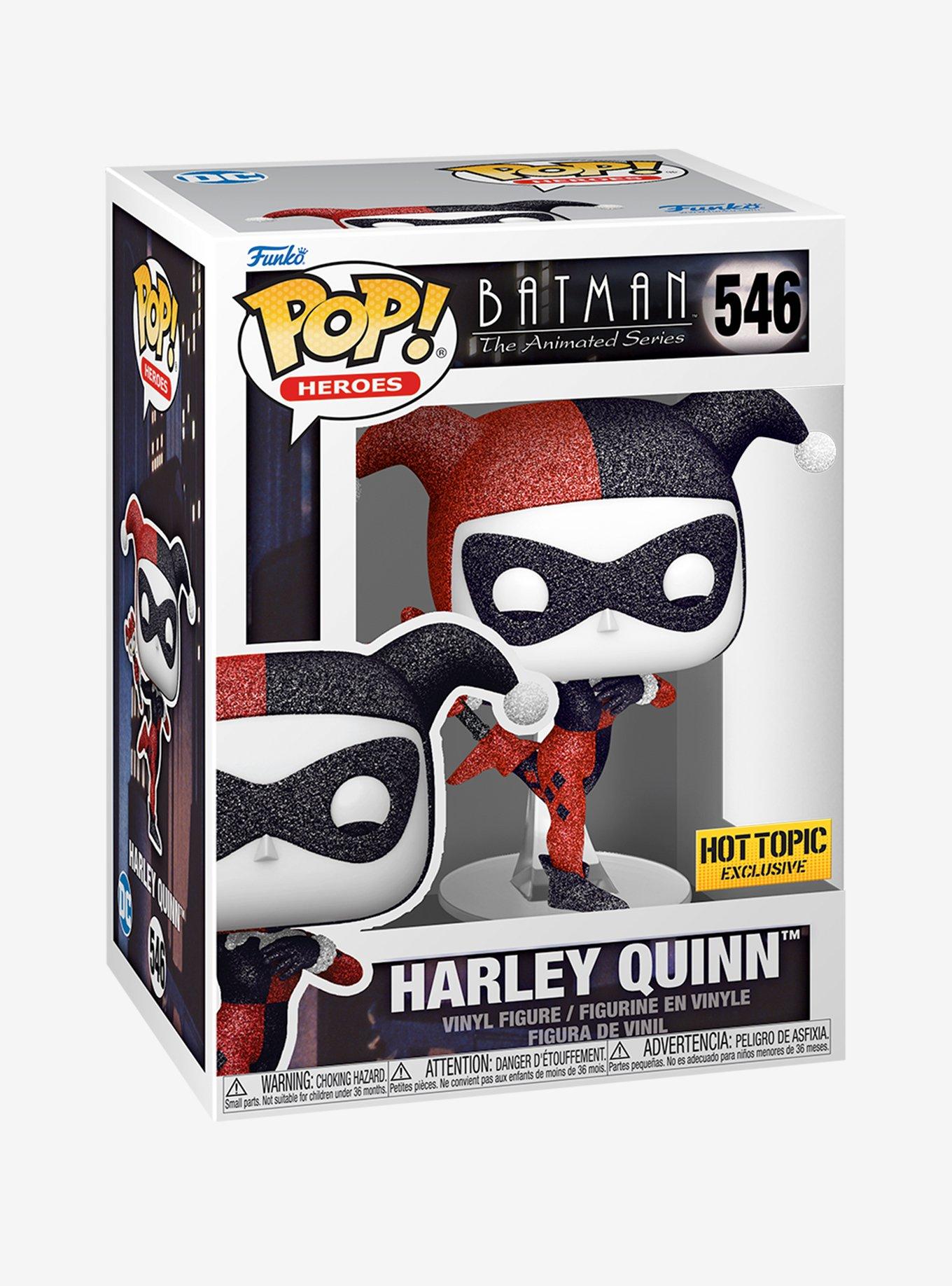 Funko DC Comics Batman: The Animated Series Diamond Collection Pop! Heroes Harley Quinn Vinyl Figure Hot Topic Exclusive, , hi-res