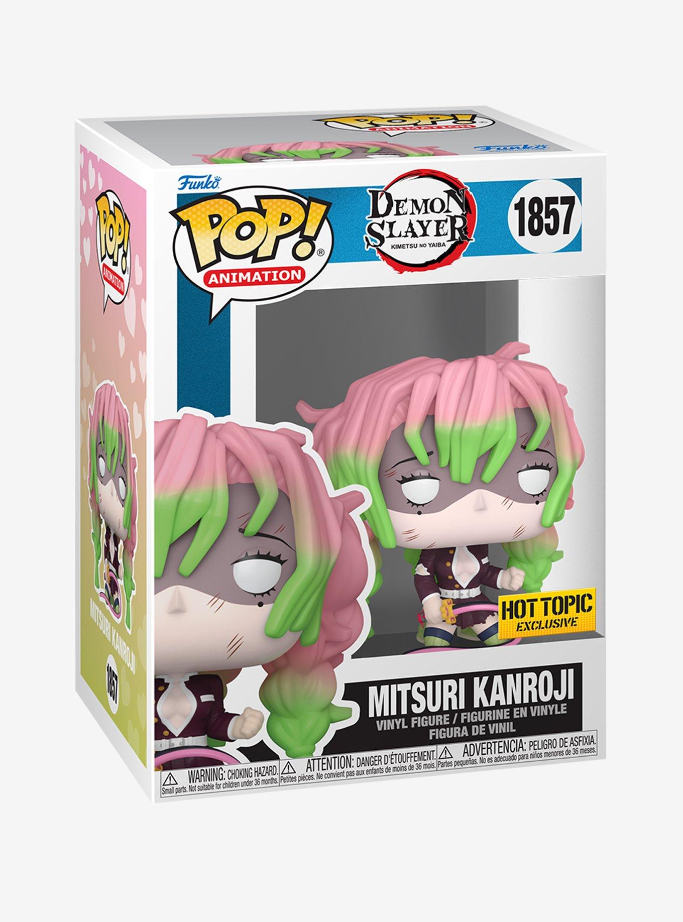 Funko Demon Slayer: Kimetsu No Yaiba Pop! Animation Mitsuri Kanroji Vinyl Figure Hot Topic Exclusive, , hi-res