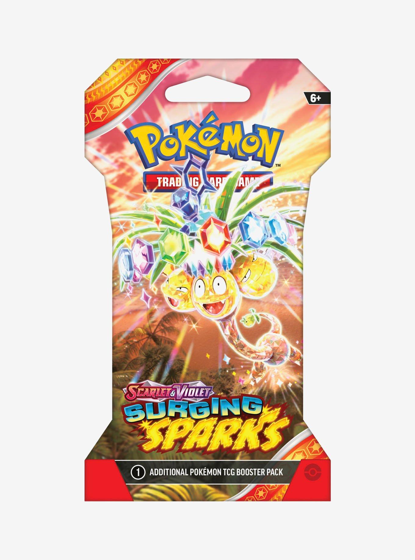 Pokémon Trading Card Game Scarlet & Violet Surging Sparks Booster Pack, , alternate