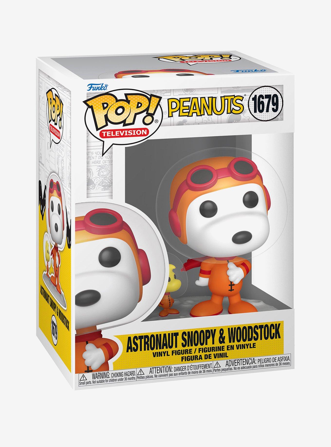 Funko Pop! Television Peanuts Astronaut Snoopy & Woodstock Vinyl Figure