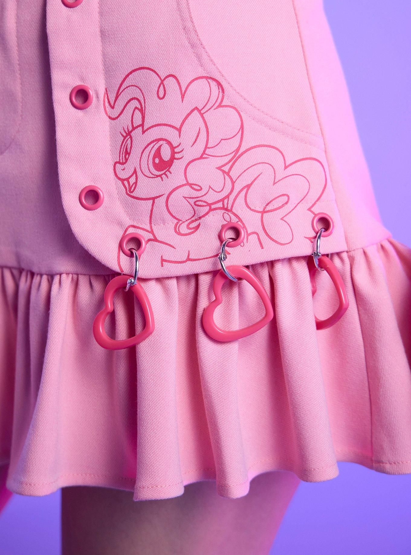 My Little Pony Pinkie Pie Heart Hardware Mini Skirt, MULTI, alternate