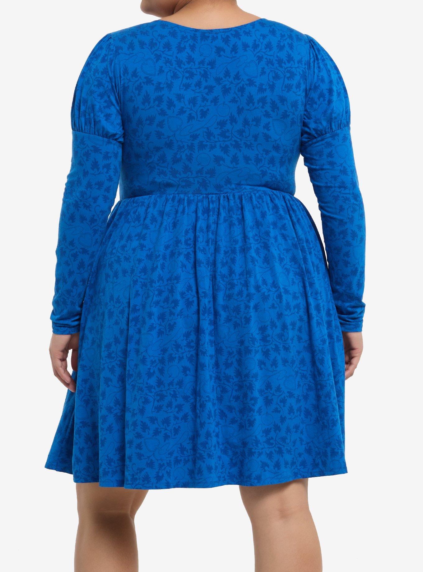 Her Universe Disney Snow White Long-Sleeve Dress Plus Size, MULTI, alternate