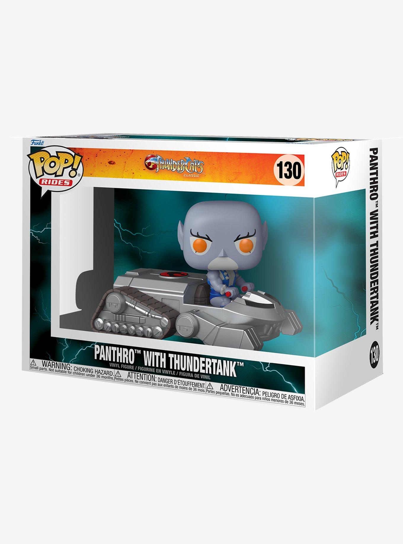 Funko Pop! Rides Thundercats Panthro with Thundertank Vinyl Figure, , alternate