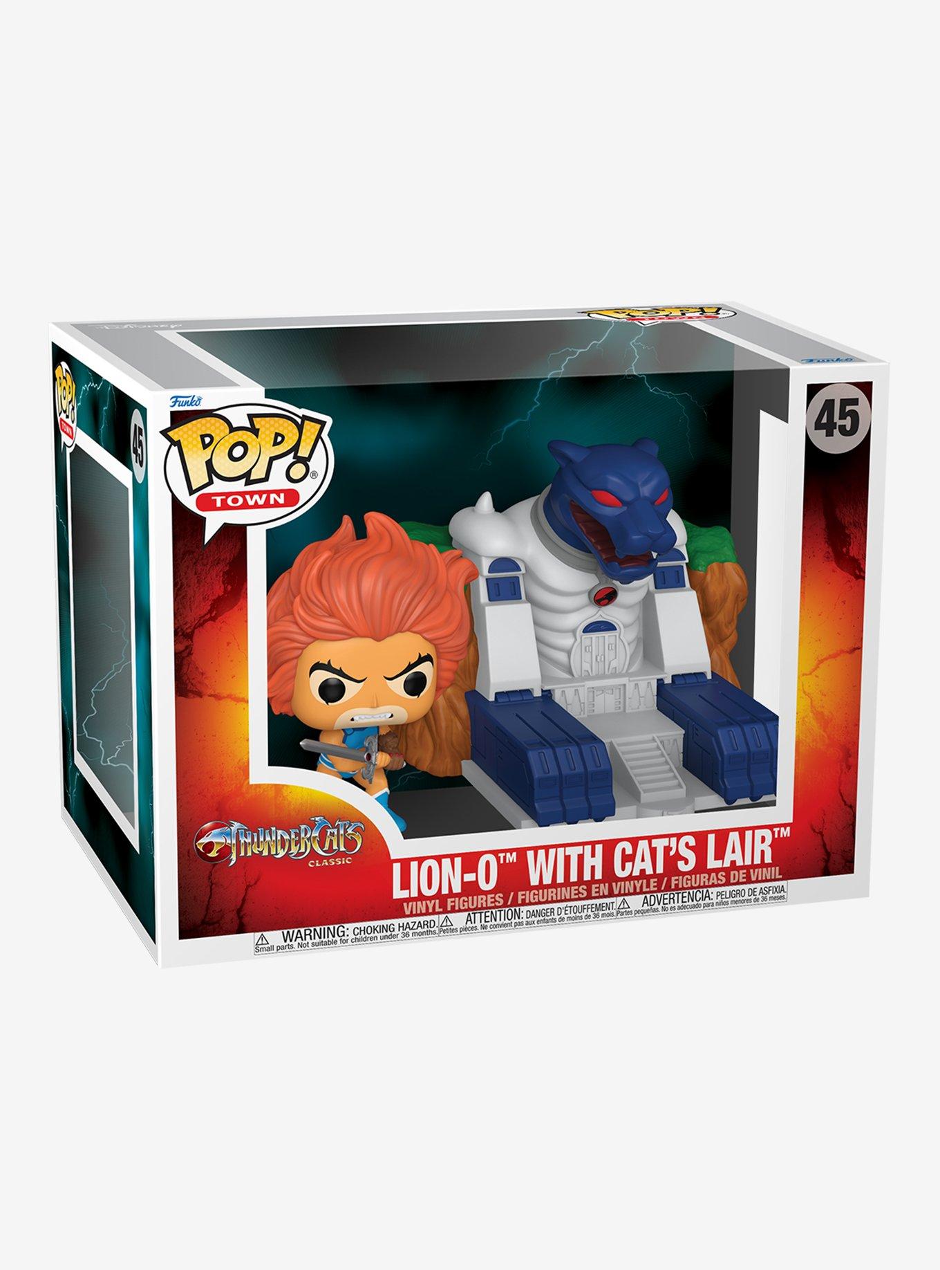 Funko Pop! Town Thundercats Lion-O with Cat's Lair Vinyl Figure, , alternate