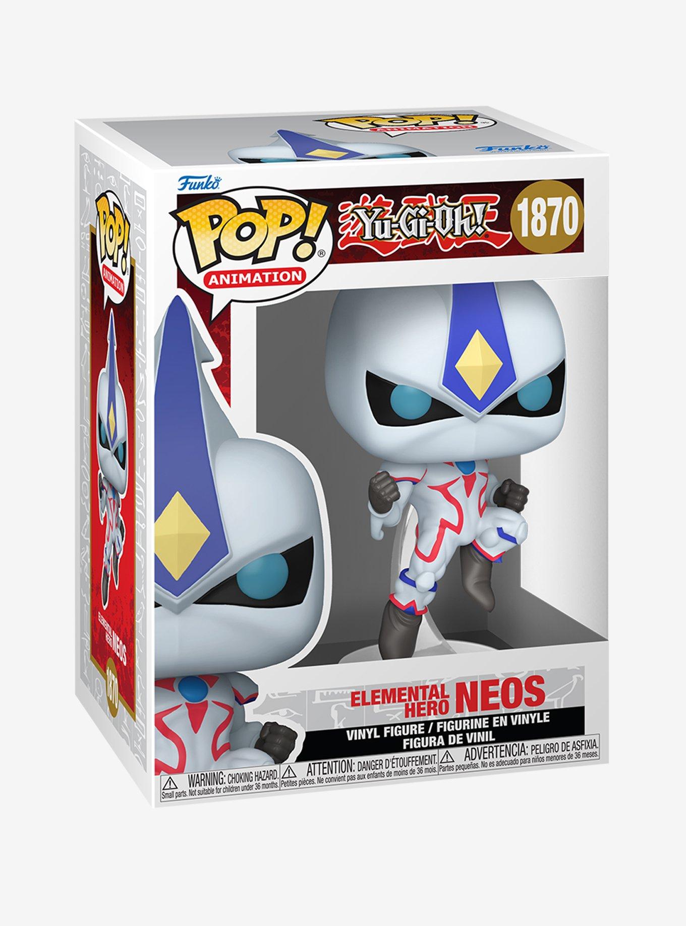 Funko Pop! Animation Yu-Gi-Oh! Elemental Hero Neos Vinyl Figure, , alternate