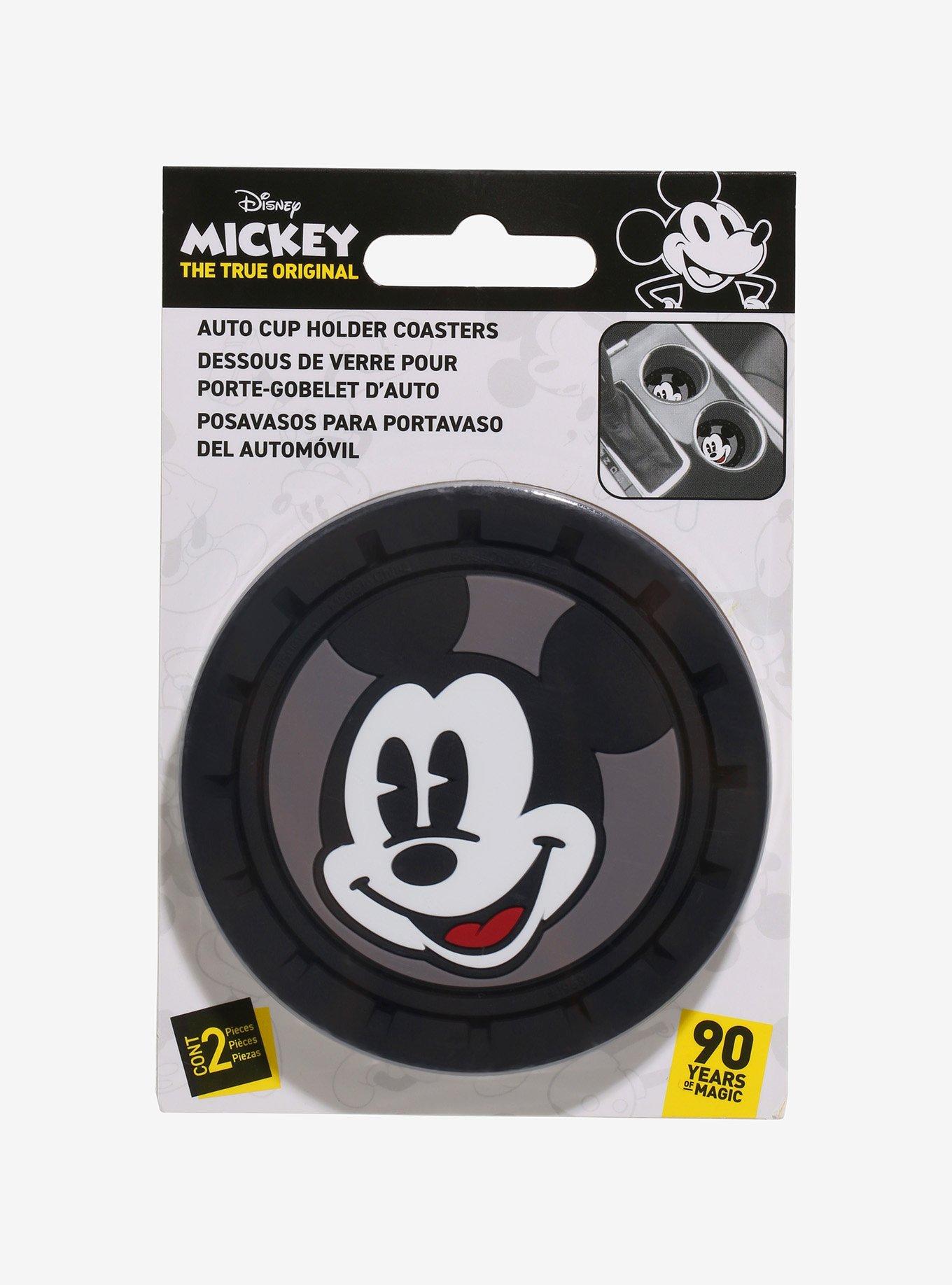 Disney Mickey Mouse Face Car Coaster Set, , alternate