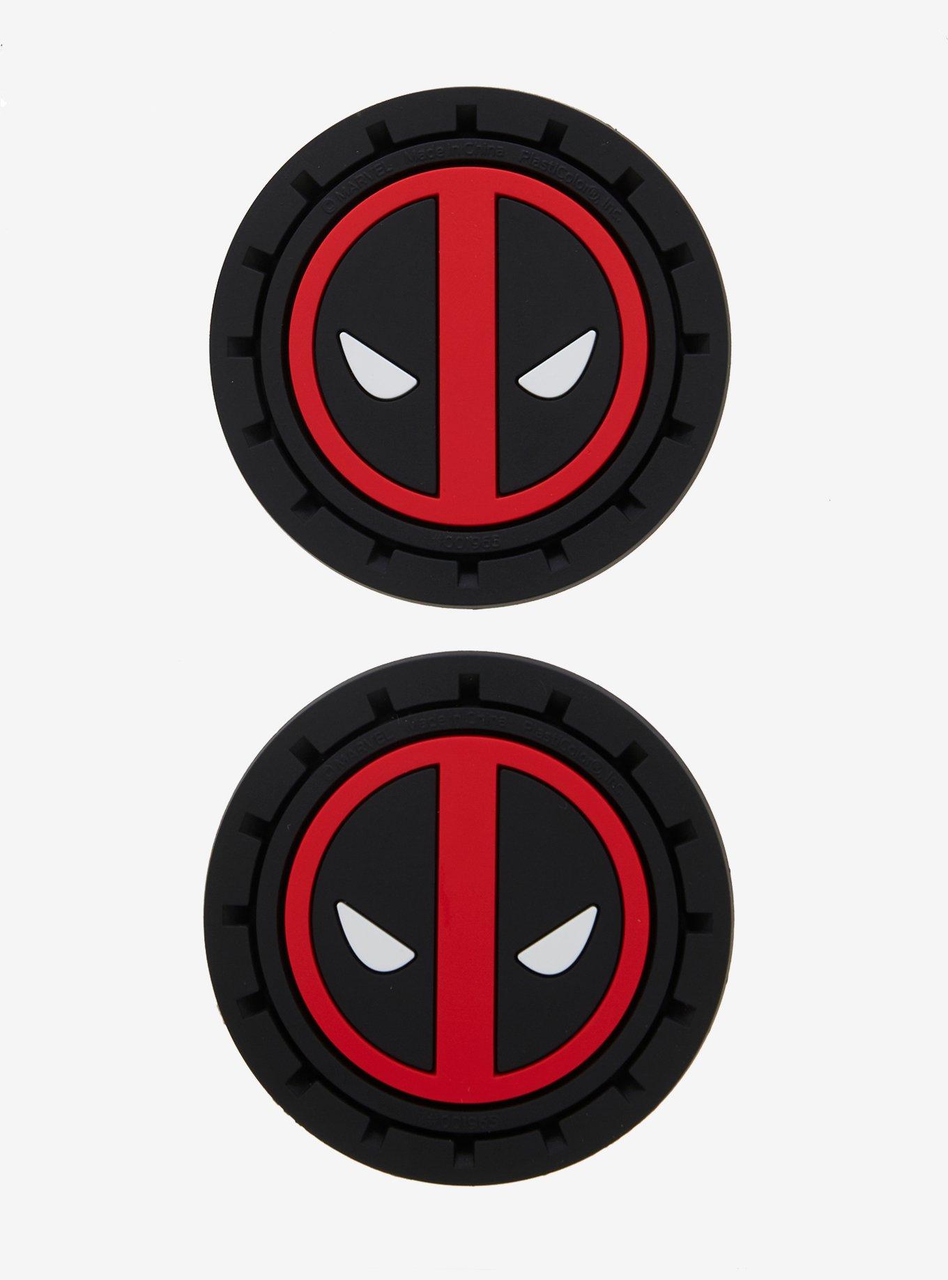 Marvel Deadpool Facial Car Coaster Set, , hi-res