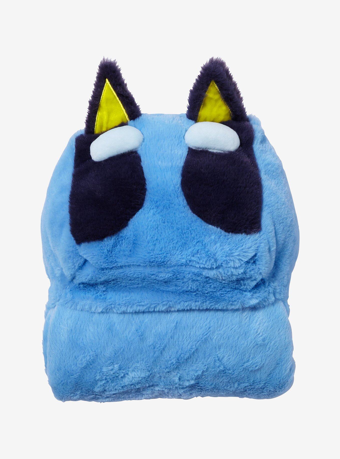 Bluey Ears Hooded Fleece Throw - BoxLunch Exclusive, , hi-res