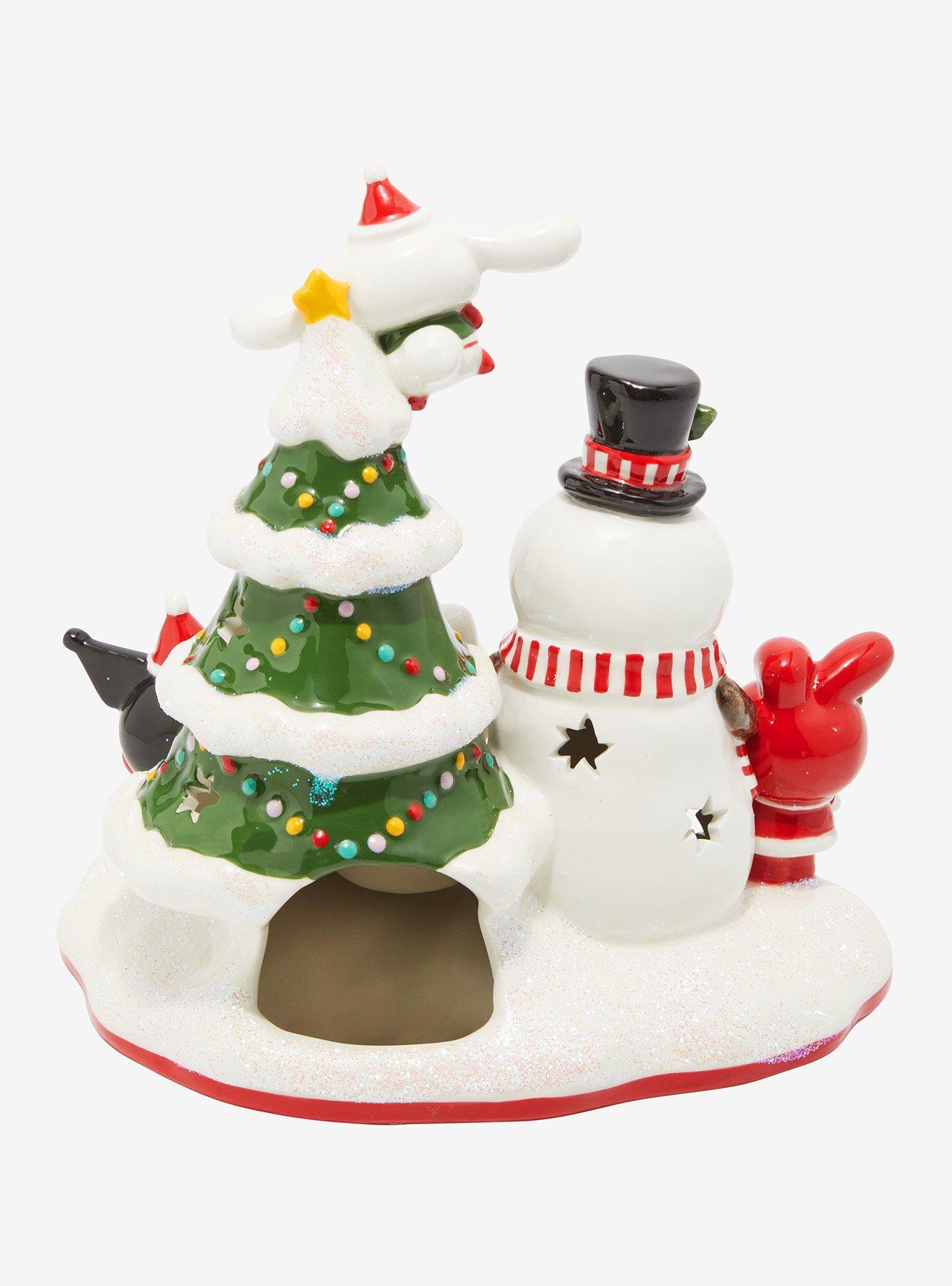 Sanrio Hello Kitty & Friends Snowman Scene Tealight Holder, , alternate