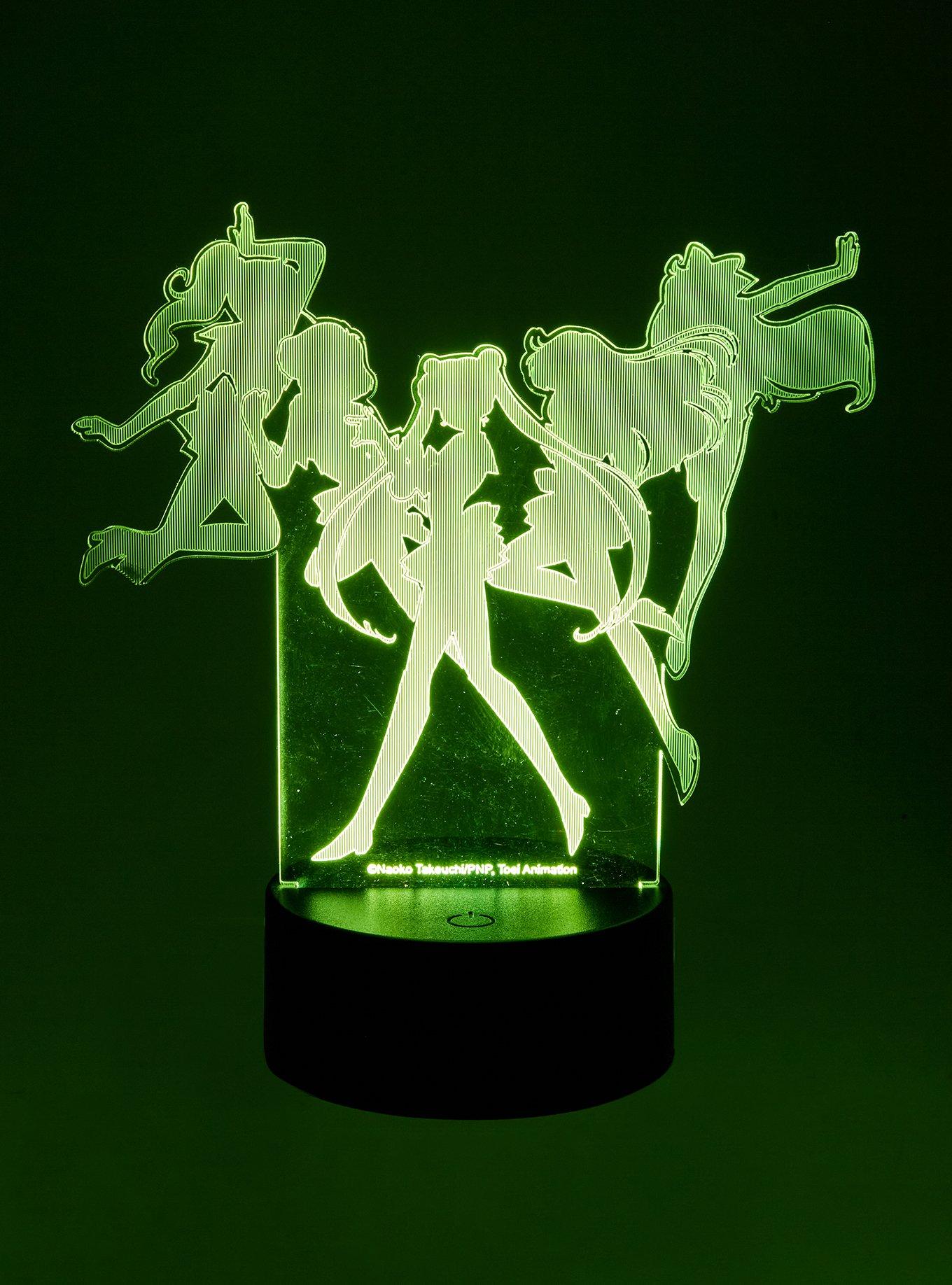 Sailor Moon Sailor Guardians Silhouette LED Lamp, , hi-res